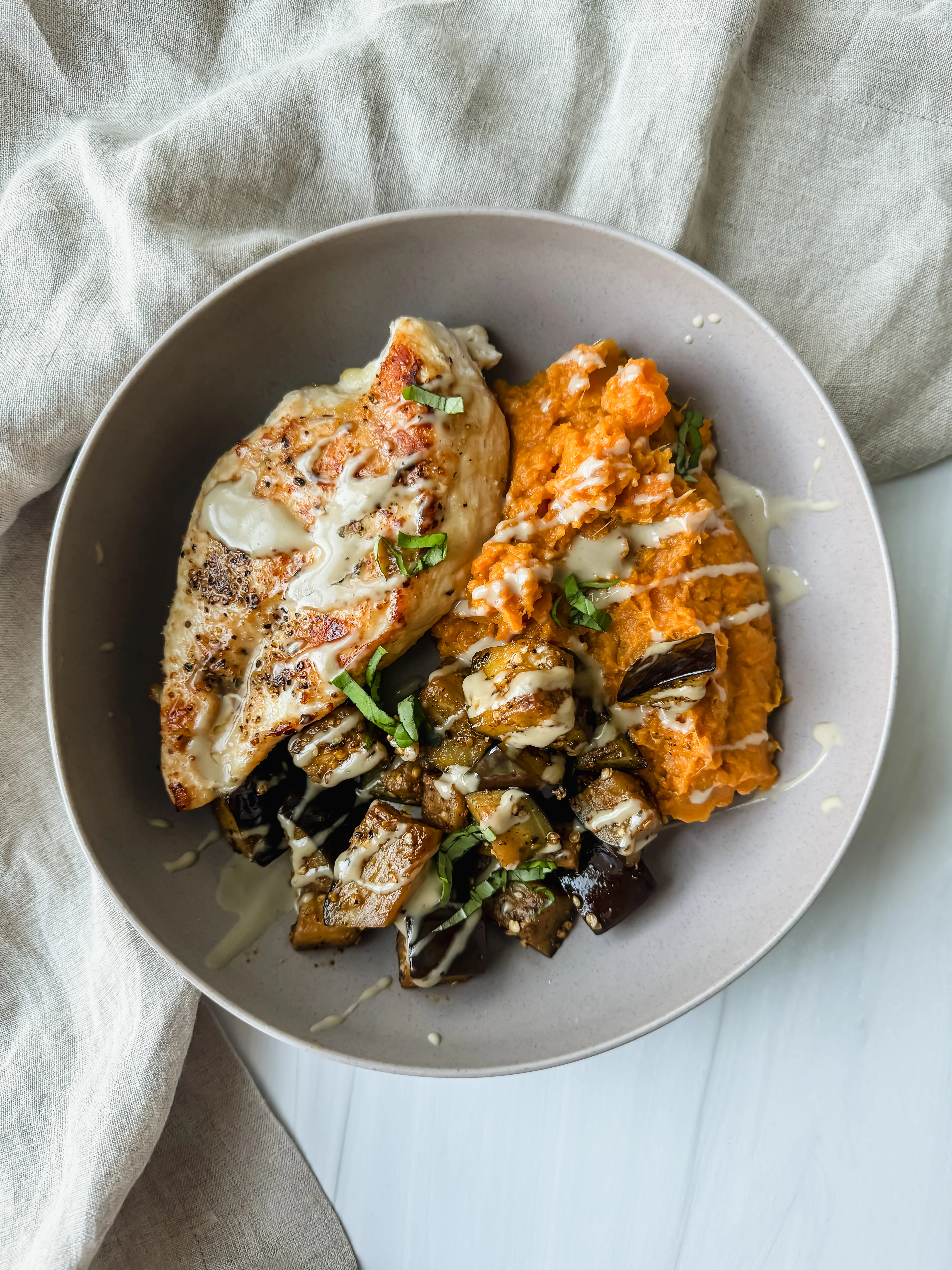 fall-chicken-and-mashed-sweet-potatoes