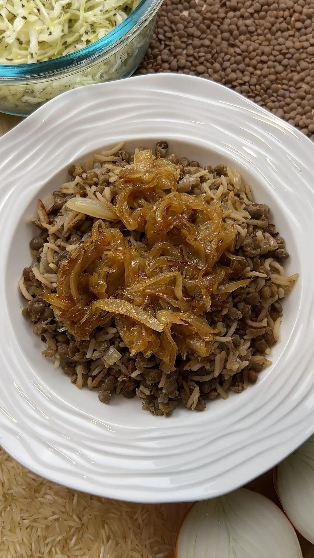 mujadaramudardara-(lentil-rice)