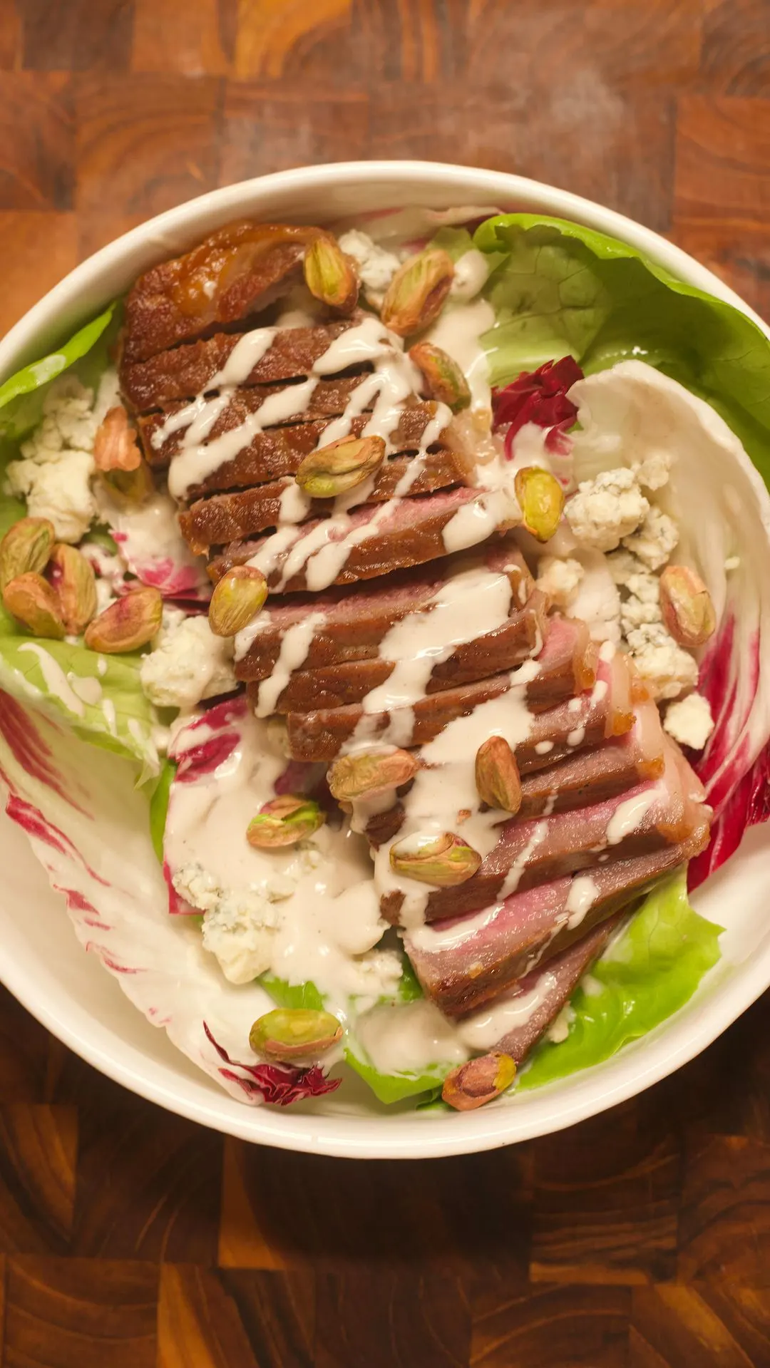 radicchio-and-steak-salad