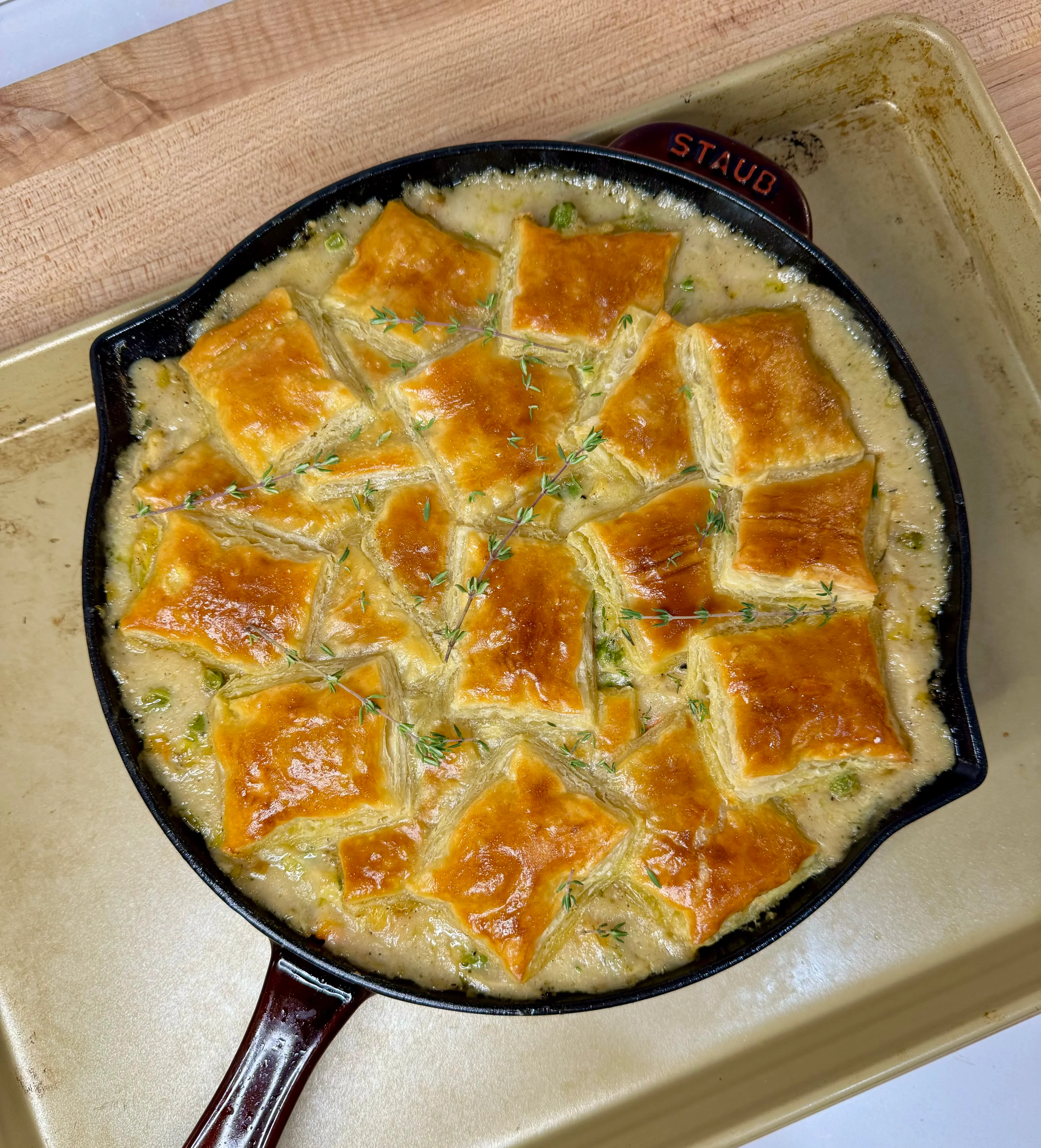 skillet-chicken-and-leek-pot-pie