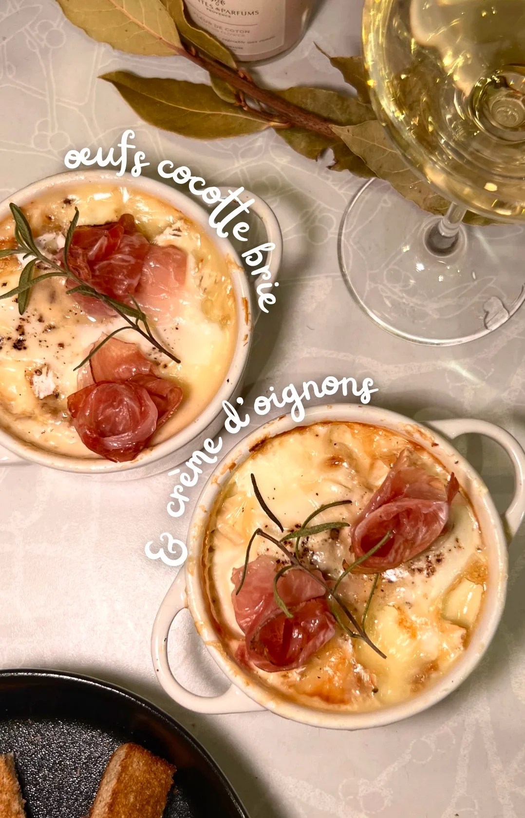 oeufs-cocotte-brie-and-creme-d'oignons