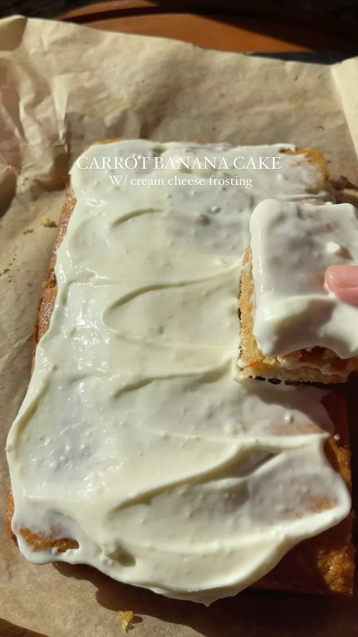 carrot-banana-cake