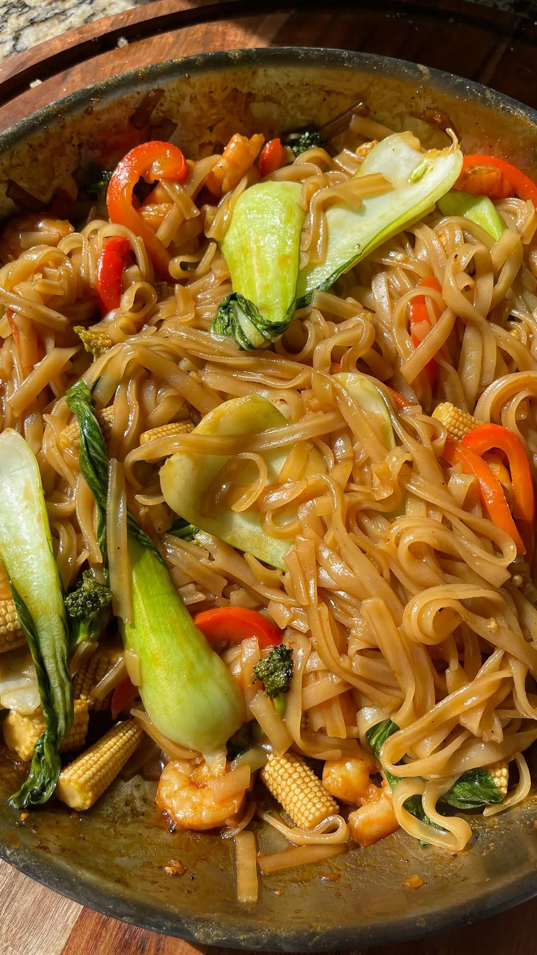 shrimp-noodle-stir-fry