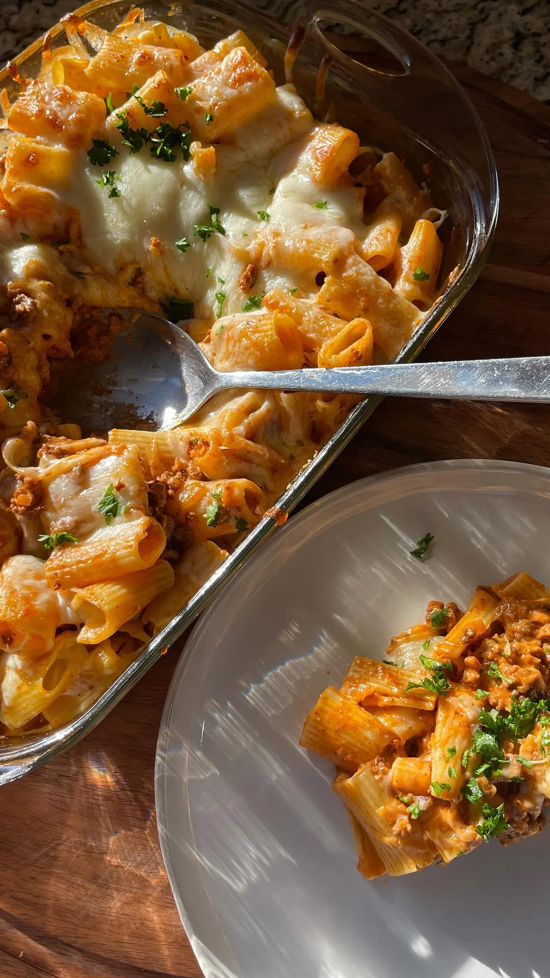 cheesy-baked-rigatoni