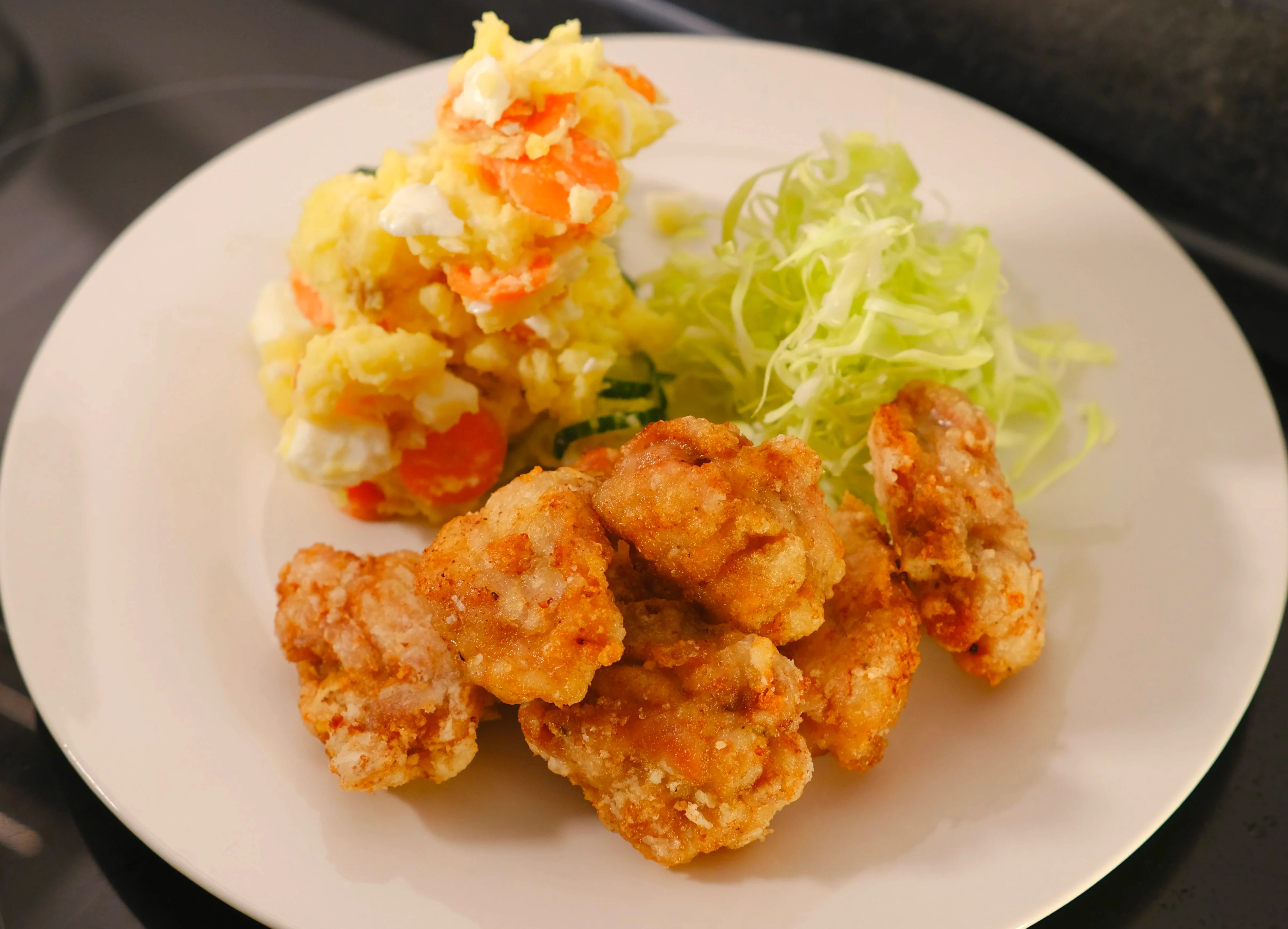 karaage-and-potato-salad