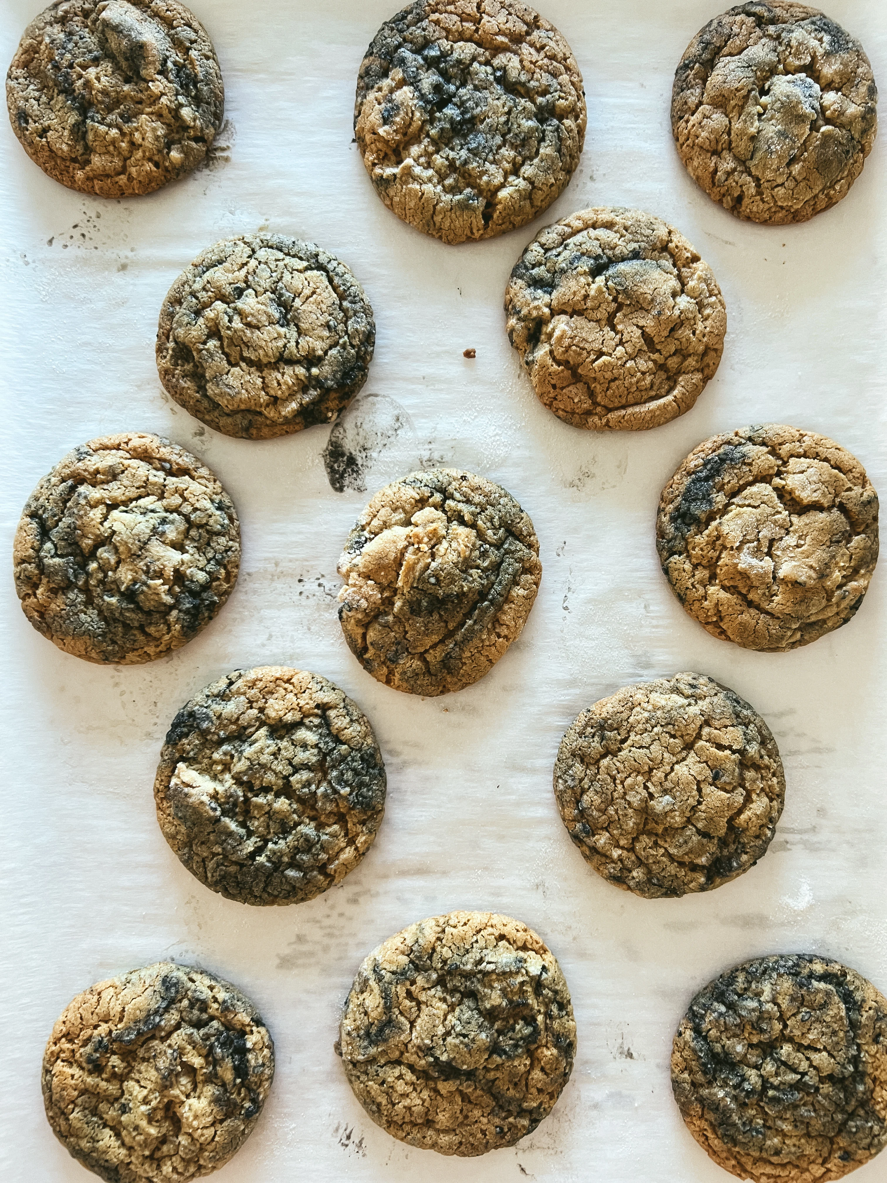 black-sesame-peanut-cookies