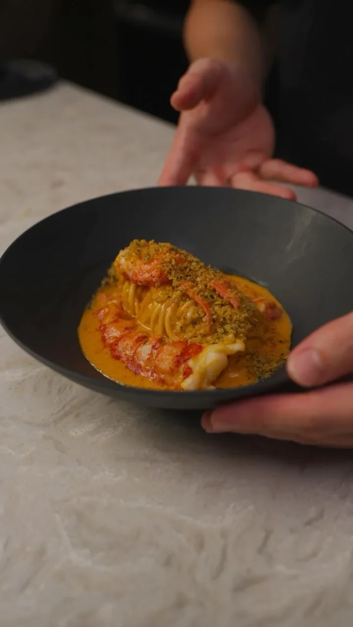 gochujang-lobster-pasta