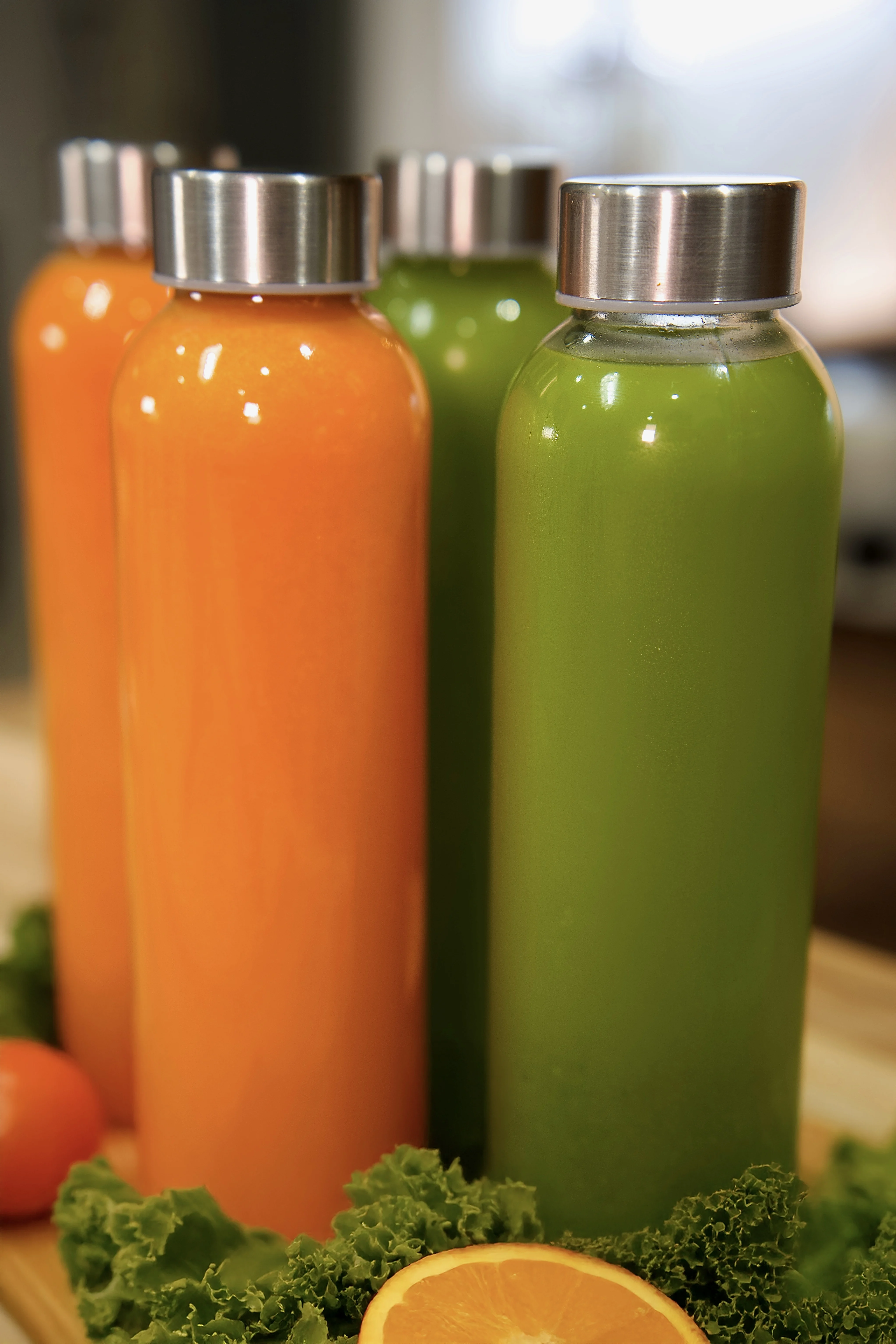 batch-juicing:-green-juice-and-orange-blast-juice-for-beginners