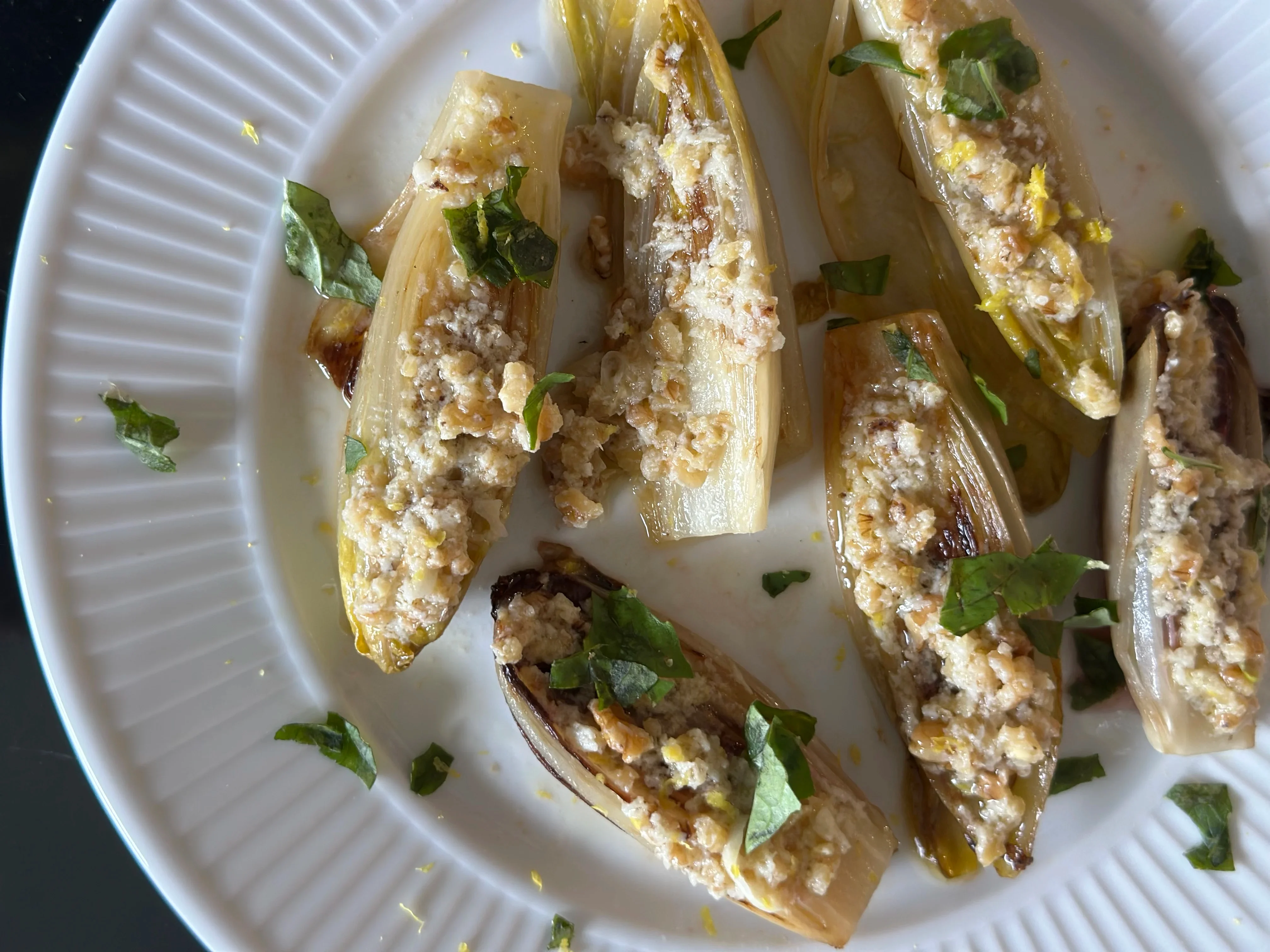 grilled-endive-with-walnut-citrus-dressing