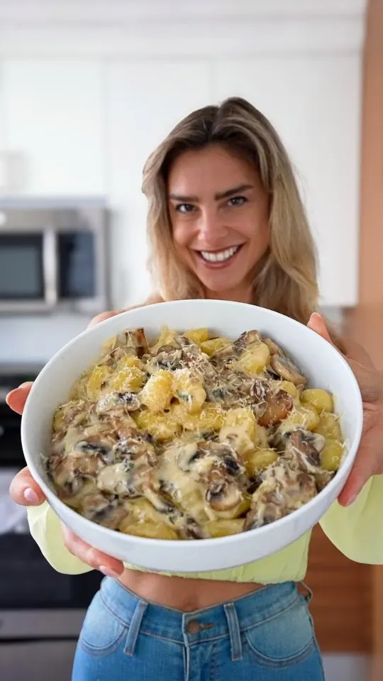 one-pan-creamy-mushroom-gnocchi