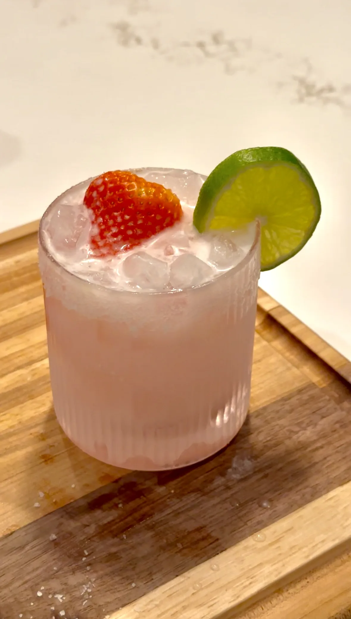 strawberry-coconut-margarita