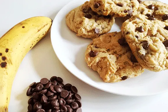 oatmeal-banana-chocolate-chip-cookies
