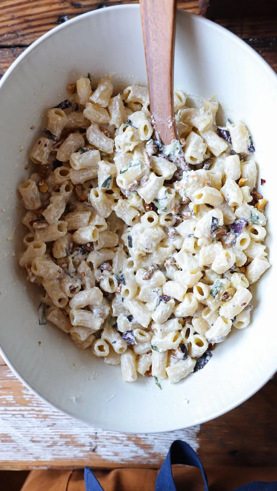 10-minute-ricotta-"pesto"-pasta