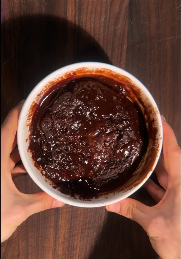 microwave-chocolate-fudge-cake