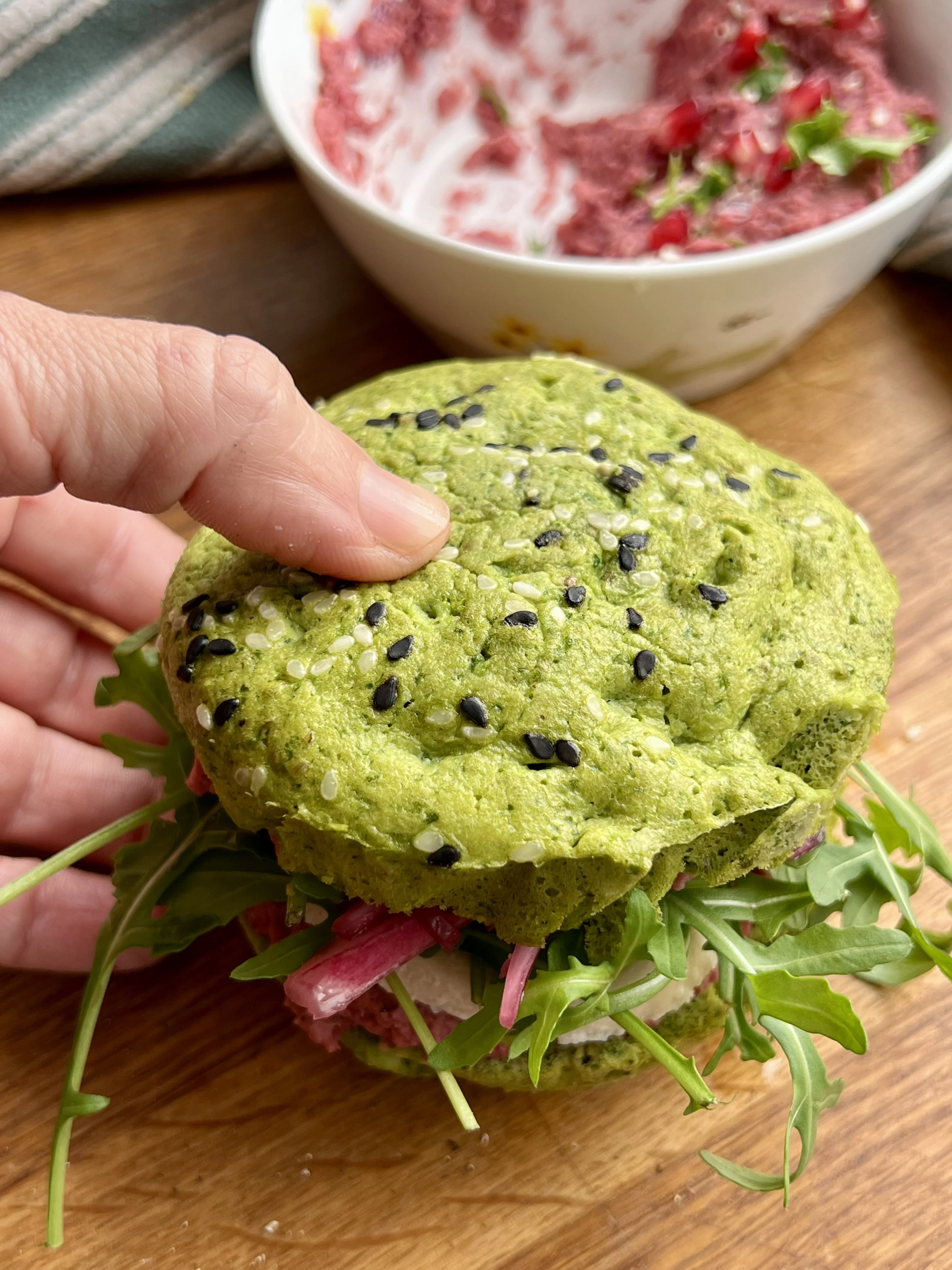 green-high-protein-sandwich