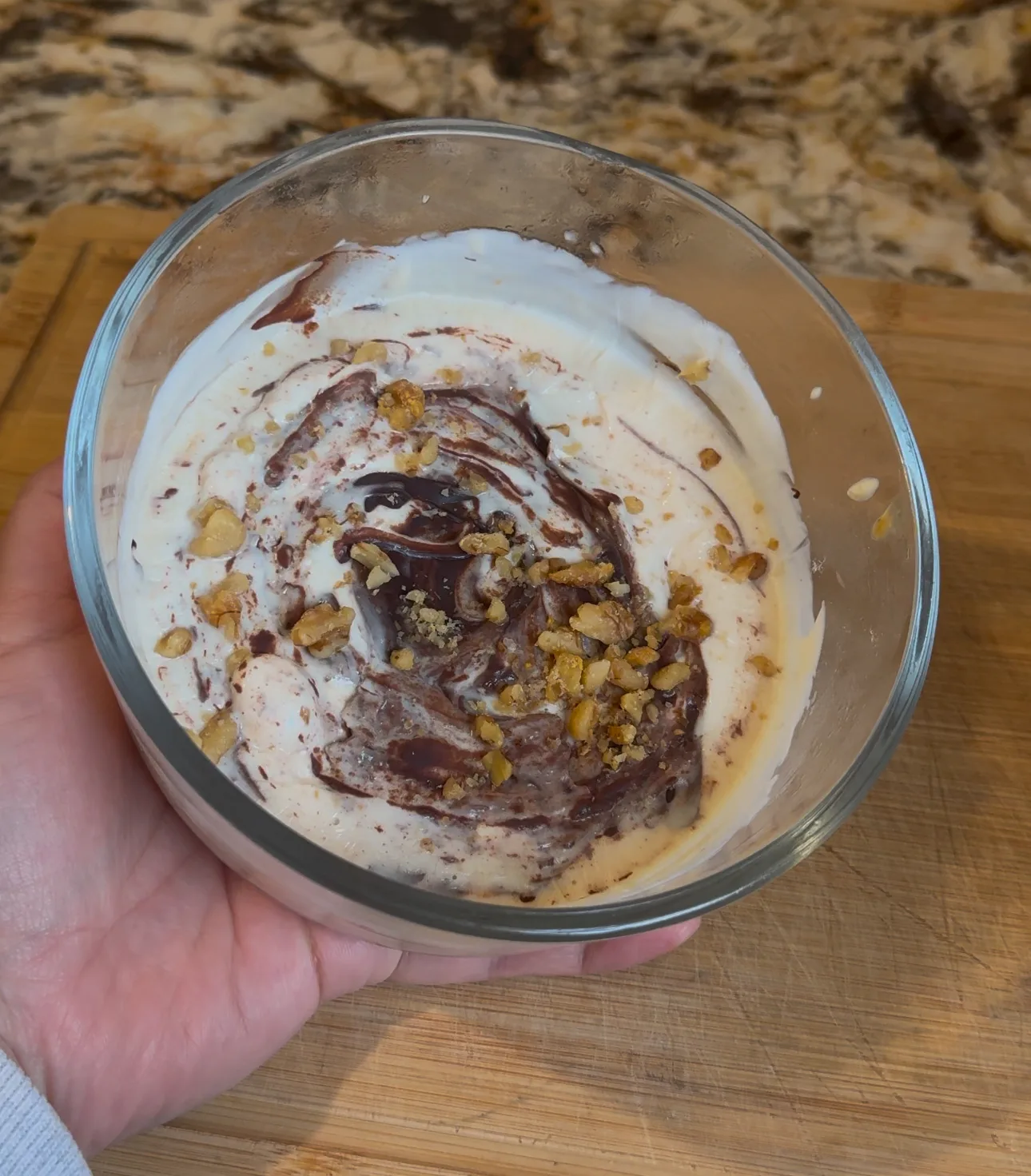 high-protein-snickers-bowl