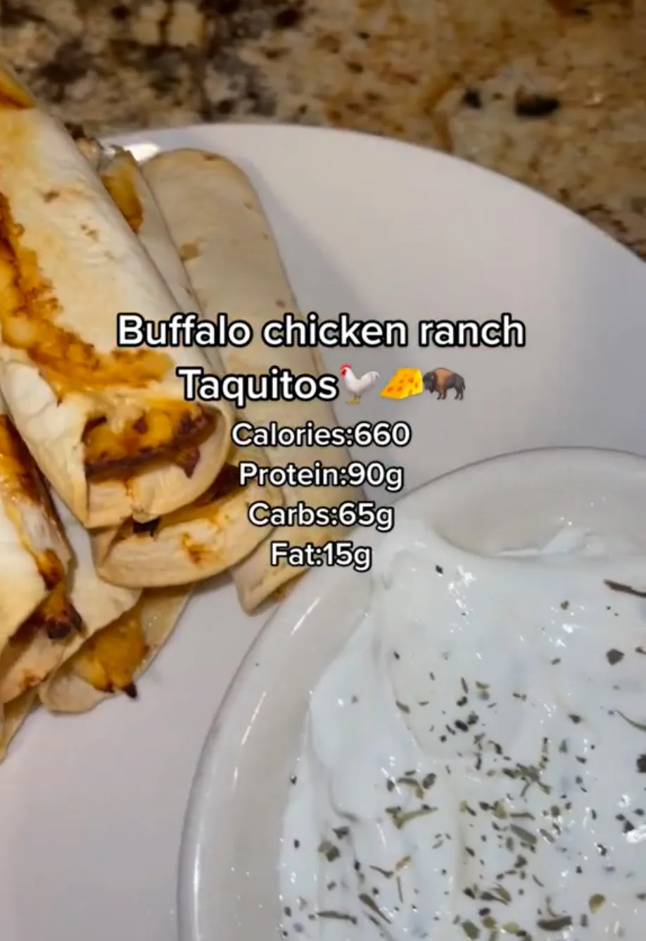 buffalo-chicken-ranch-taquitos