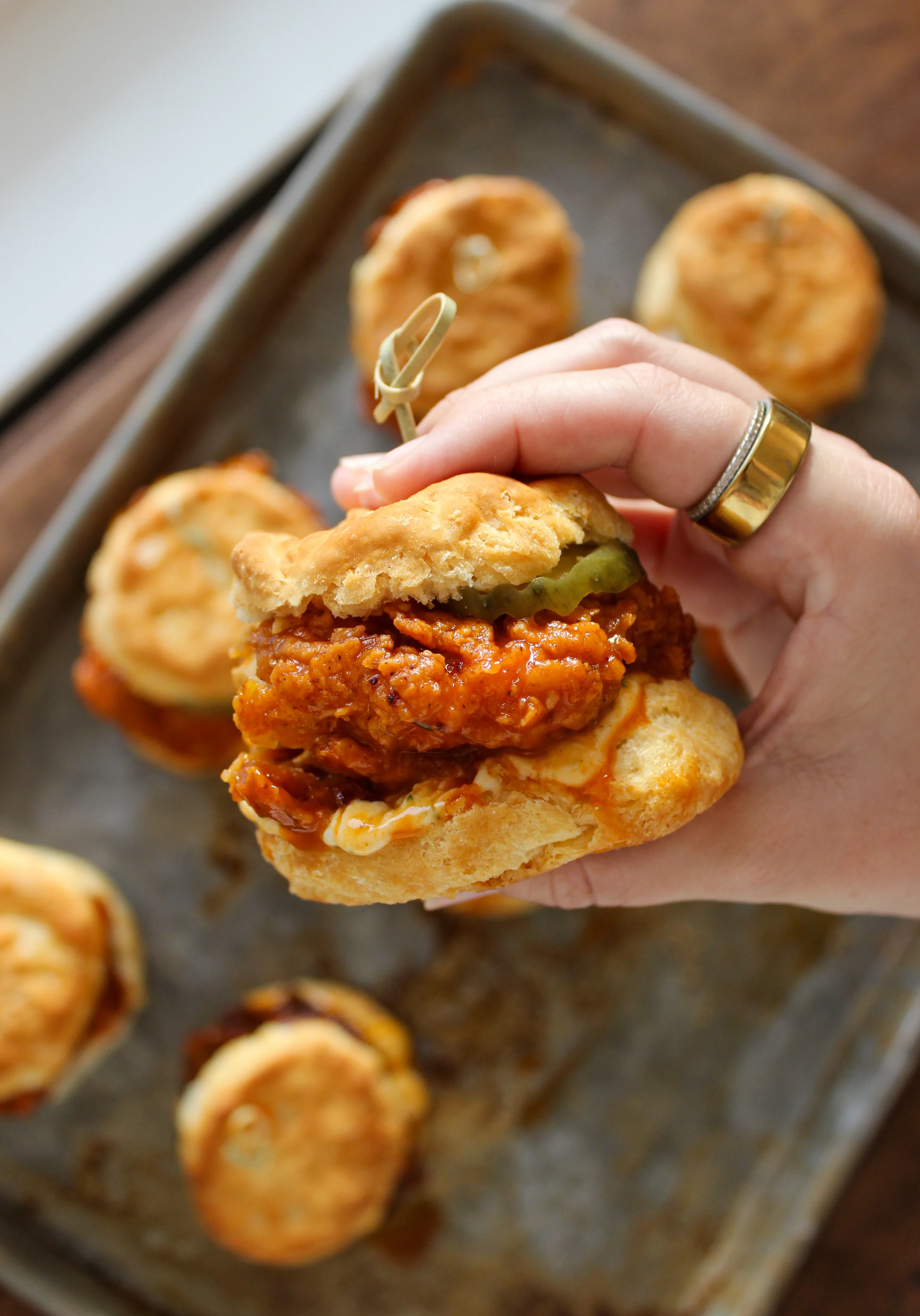hot-honey-chicken-sliders
