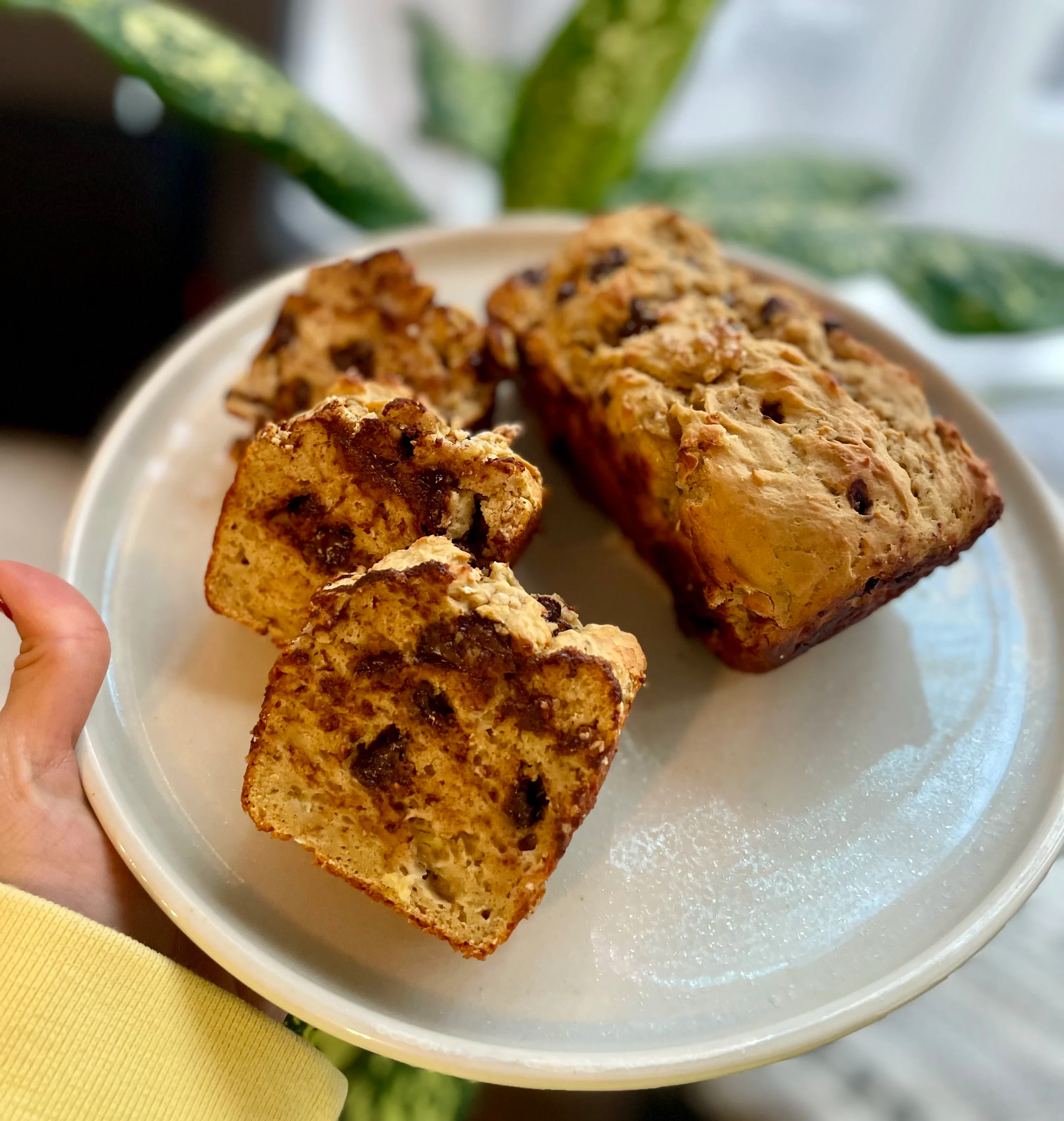 protein-banana-bread