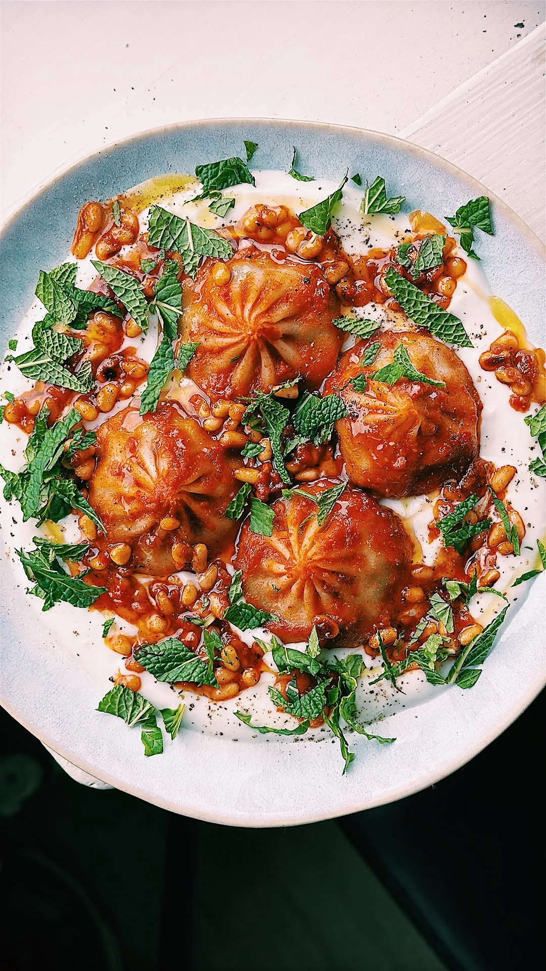 seven-ingredient-vegan-harissa-dumplings-with-a-lime-and-coconut-yoghurt
