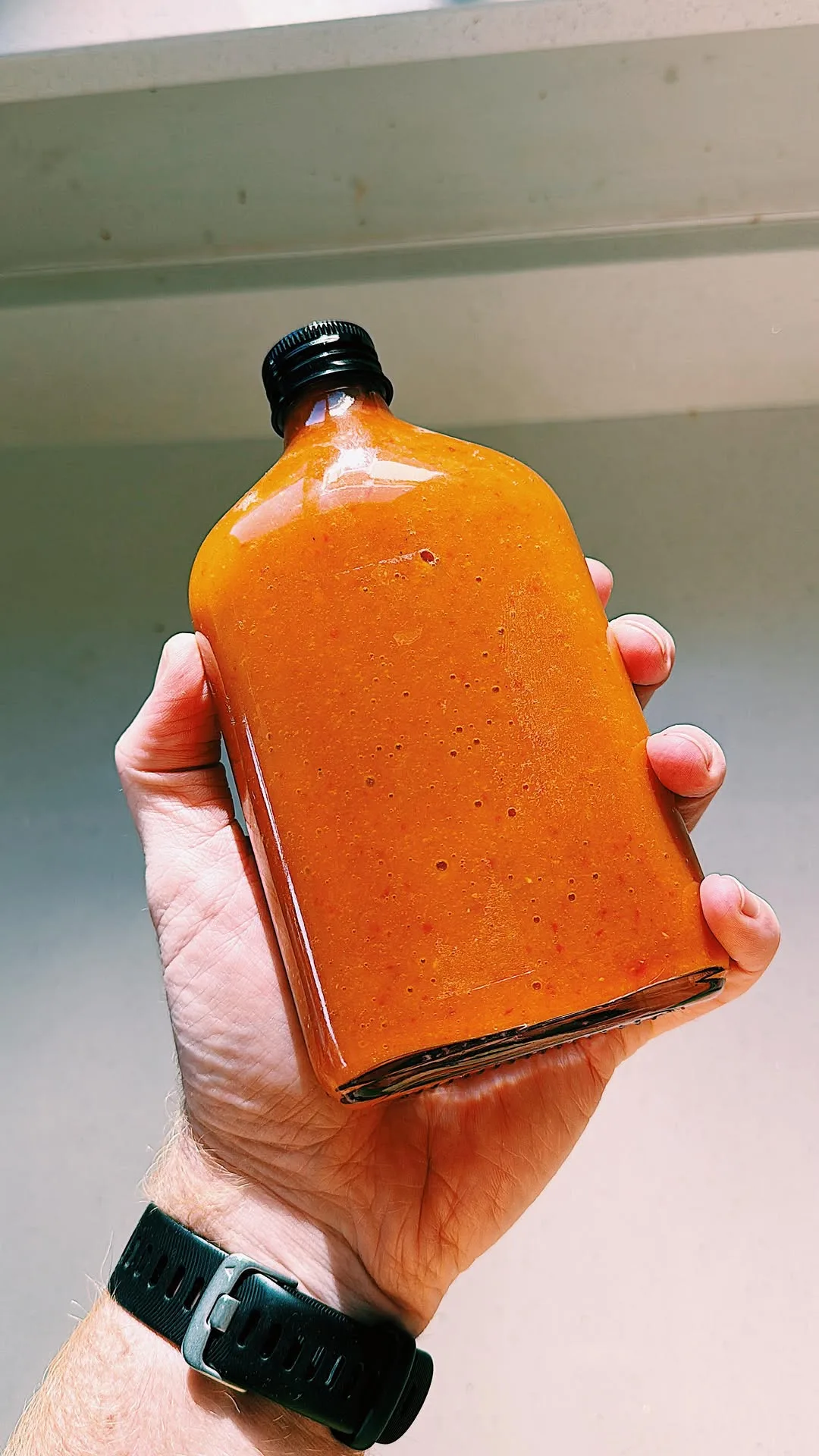 fermented-chilli-mango-ginger-and-garlic-hot-sauce