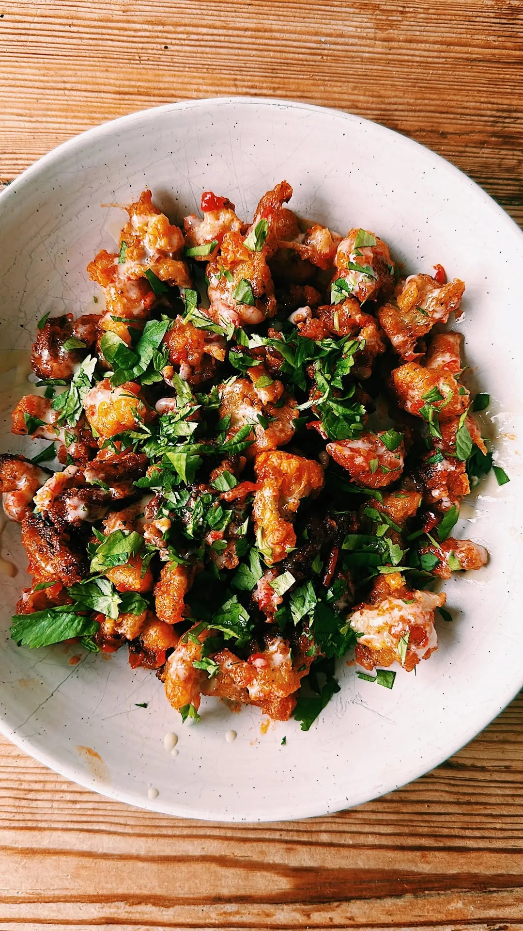 harissa-popcorn-cauliflower-with-a-tahini-honey-glaze