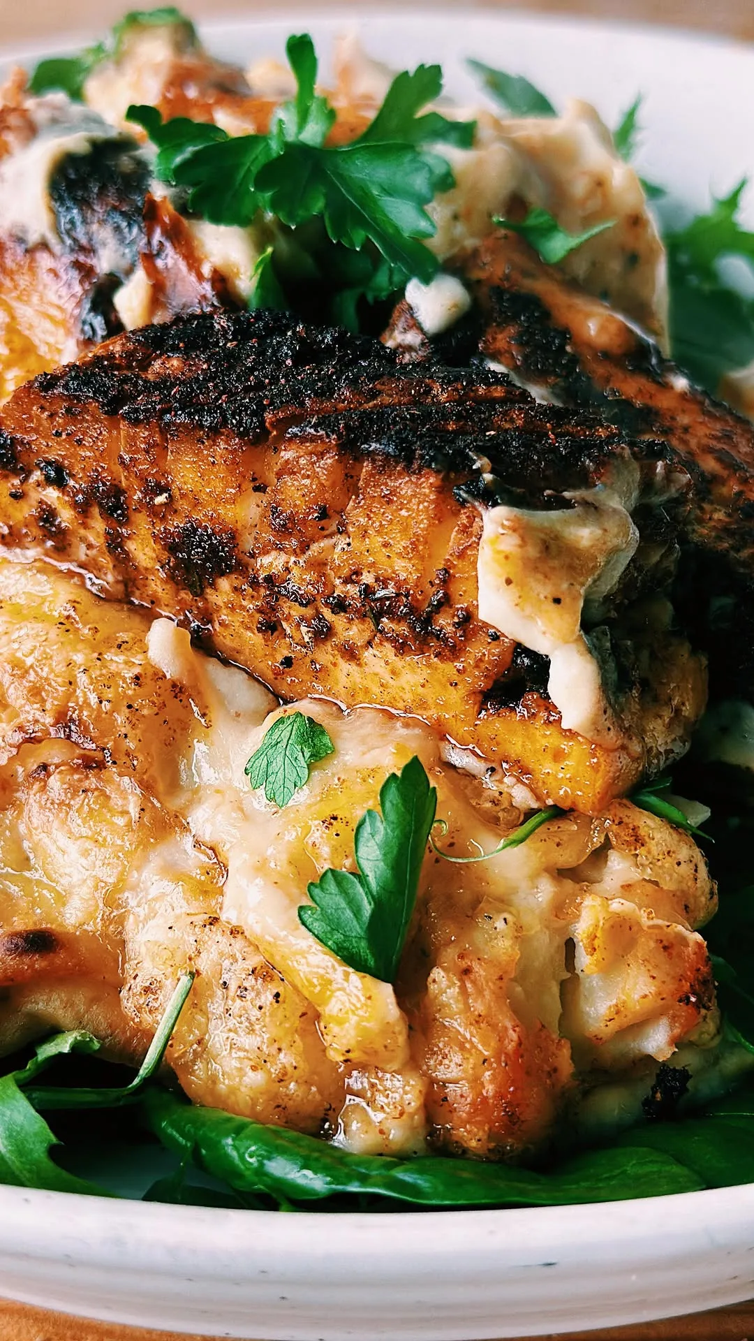 alfredo-pasta-bake-with-cajun-tofu