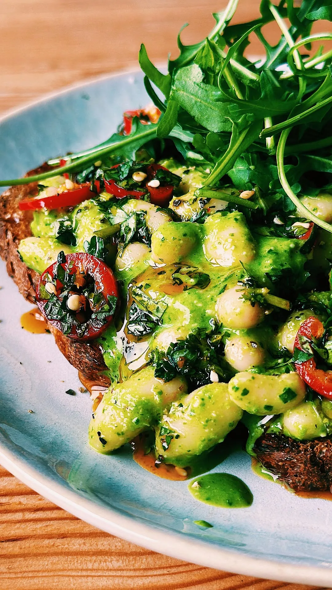 pesto-beans-on-toast