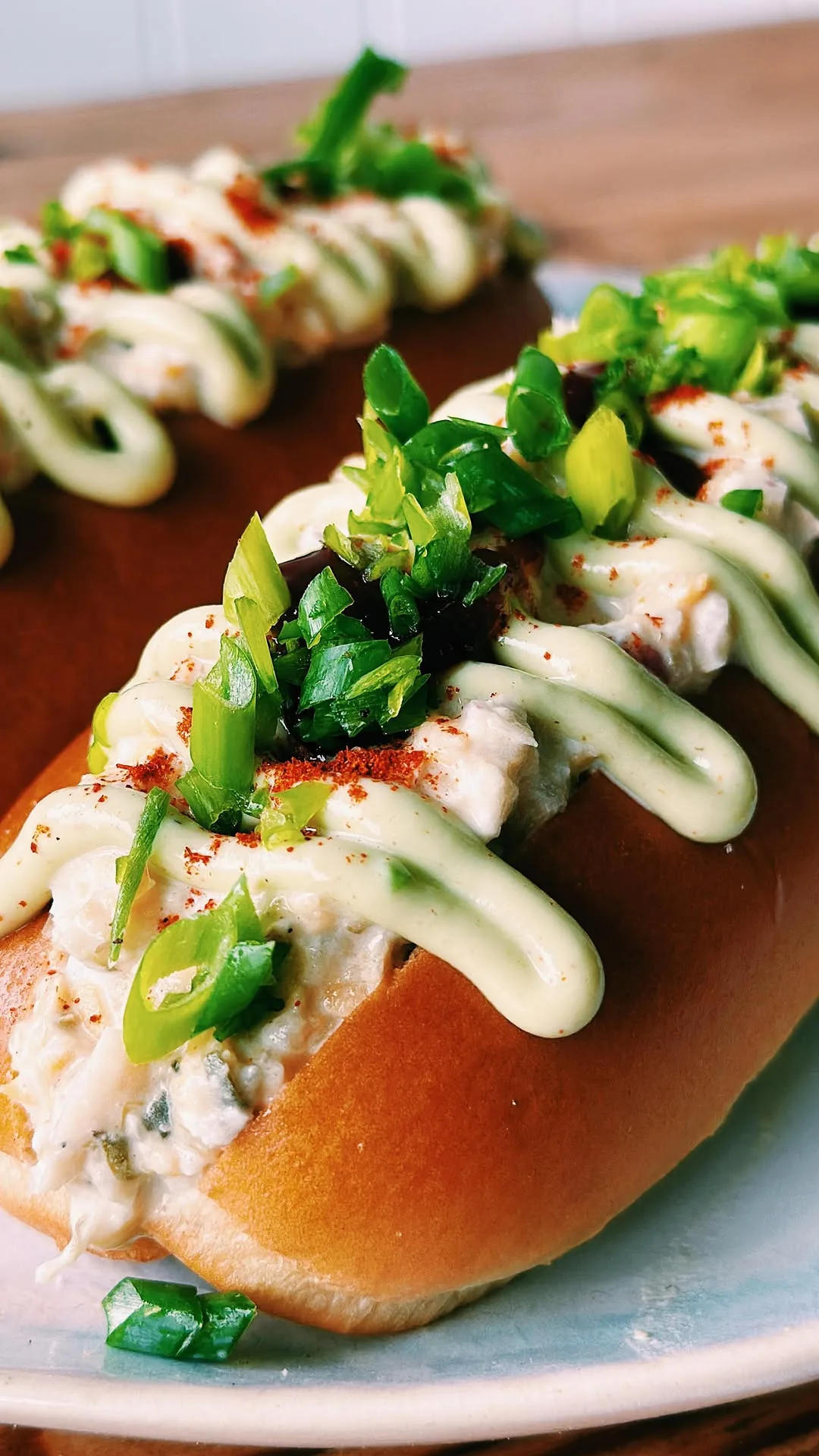 chickpea-"crab"-roll