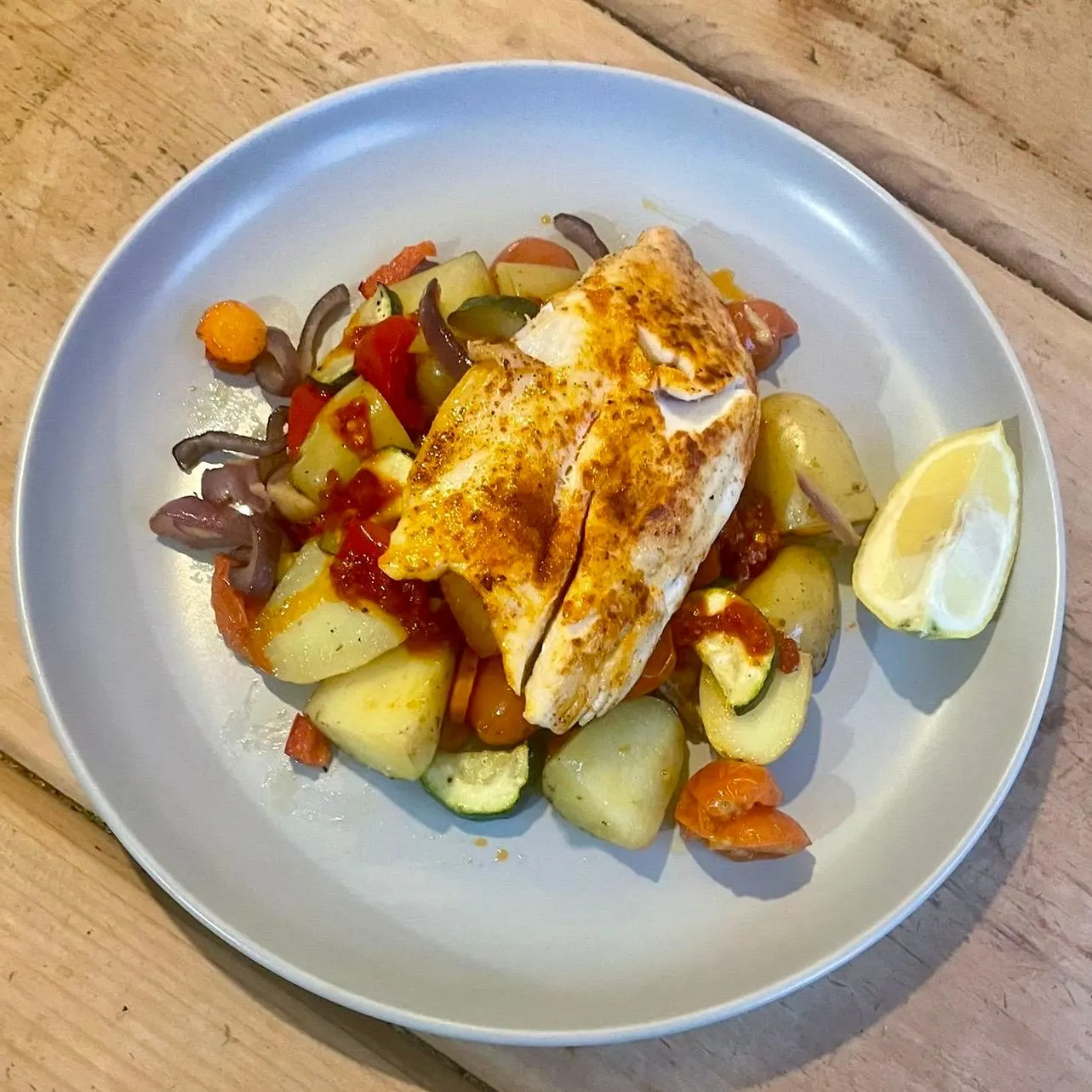 sea-bass-with-harissa-lemon-roasted-vegetables