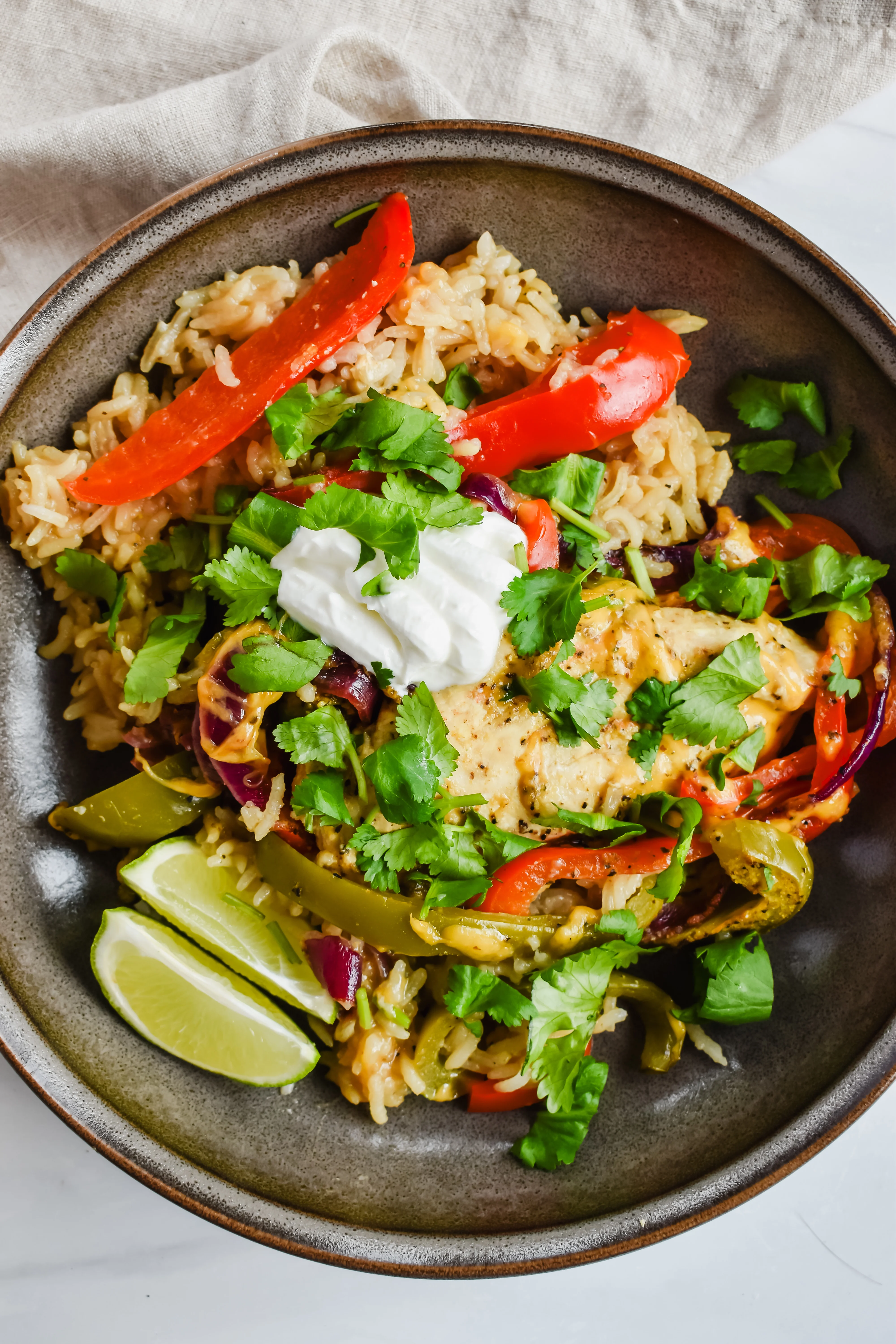 chicken-fajita-cassrole-with-rice