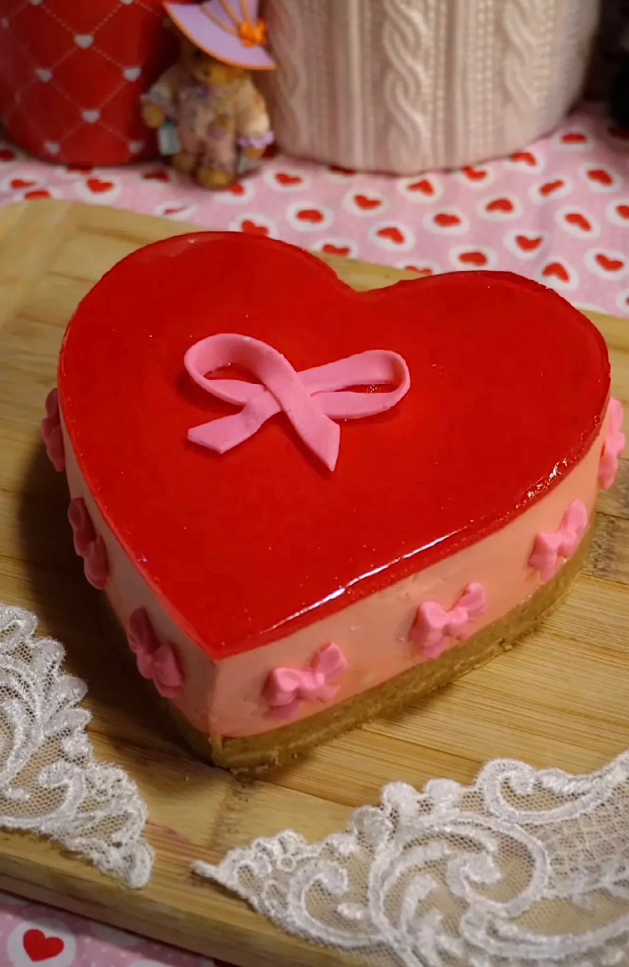strawberry-no-bake-cheesecake