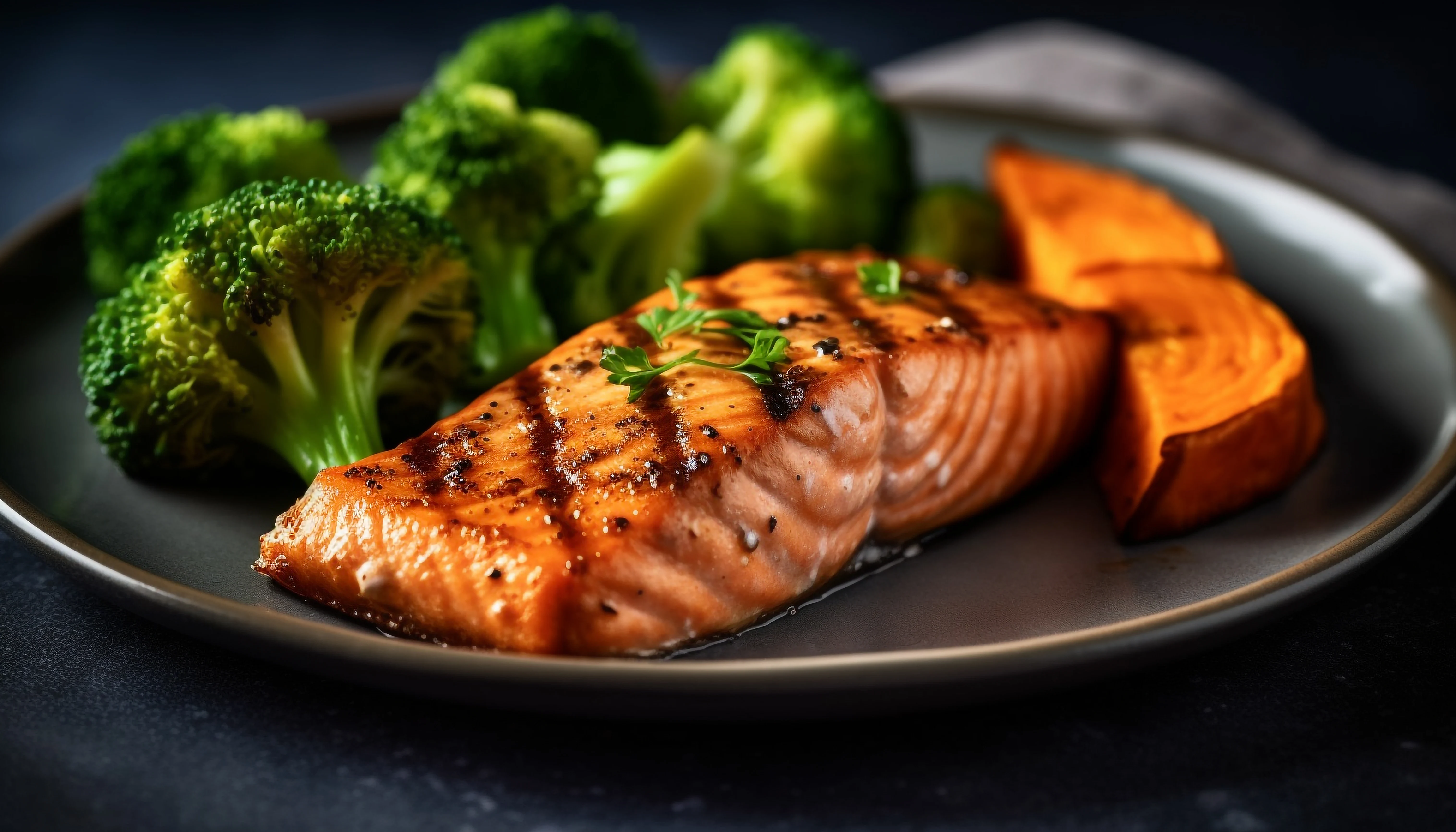 salmon-brocoli