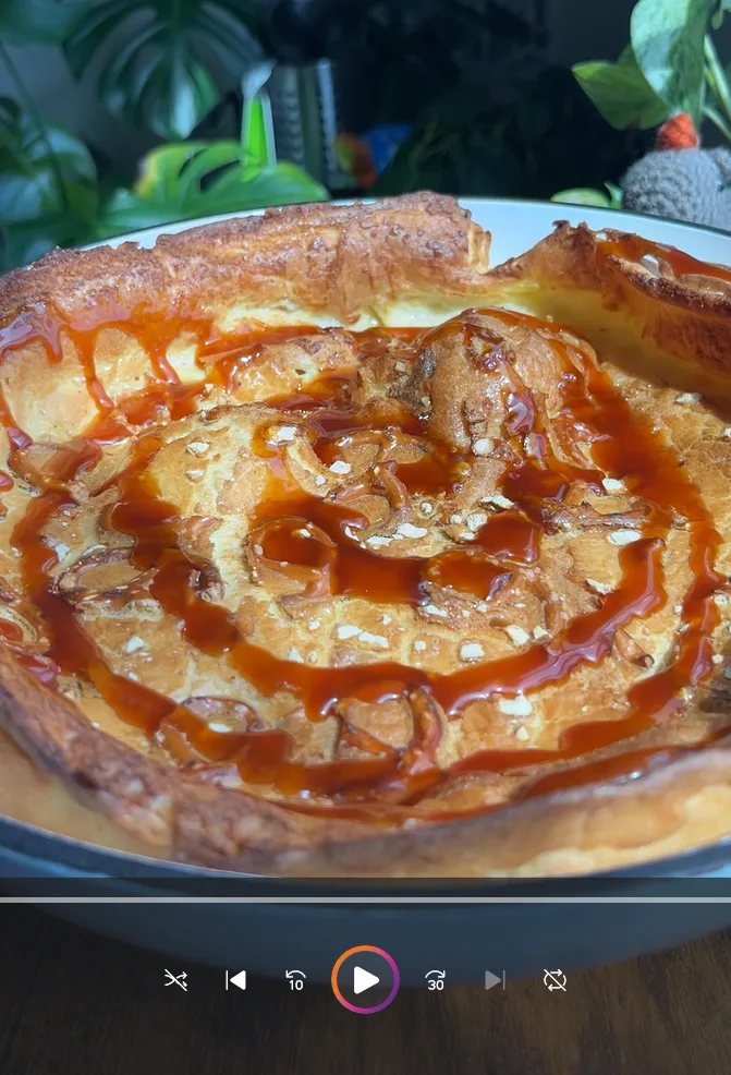 salted-caramel-pretzel-dutch-baby