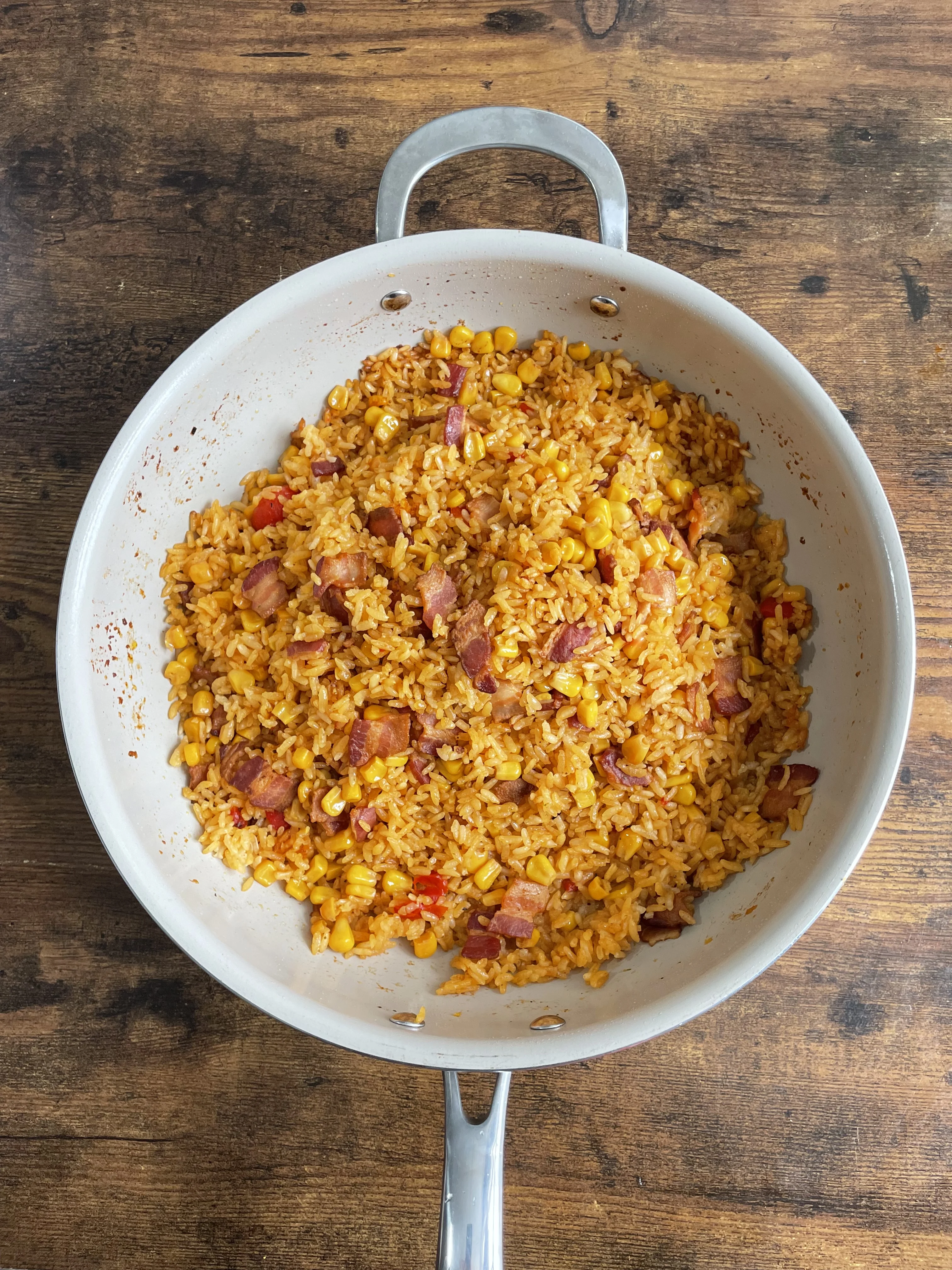 arroz-con-maiz-y-bacon