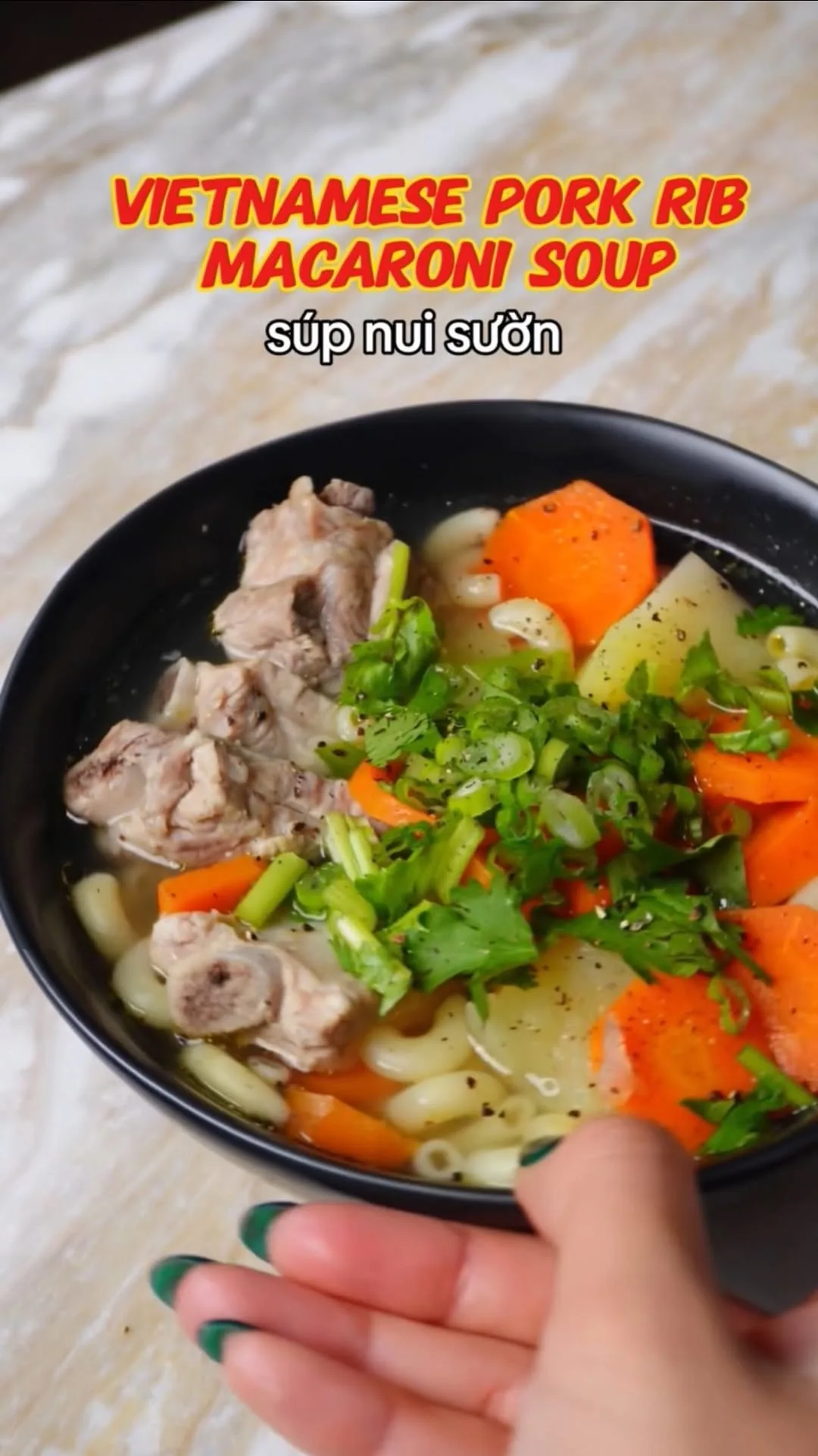vietnamese-pork-rib-macaroni-soup