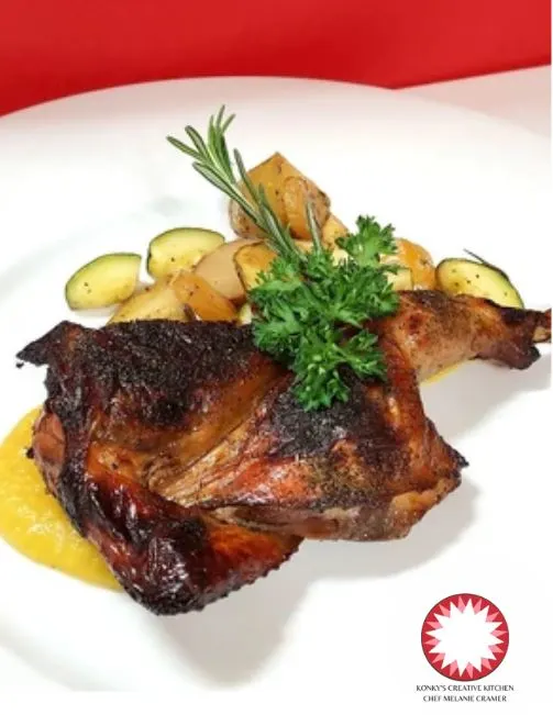 roasted-maple-balsamic-cornish-hens-with-acorn-squash-and-vegetables