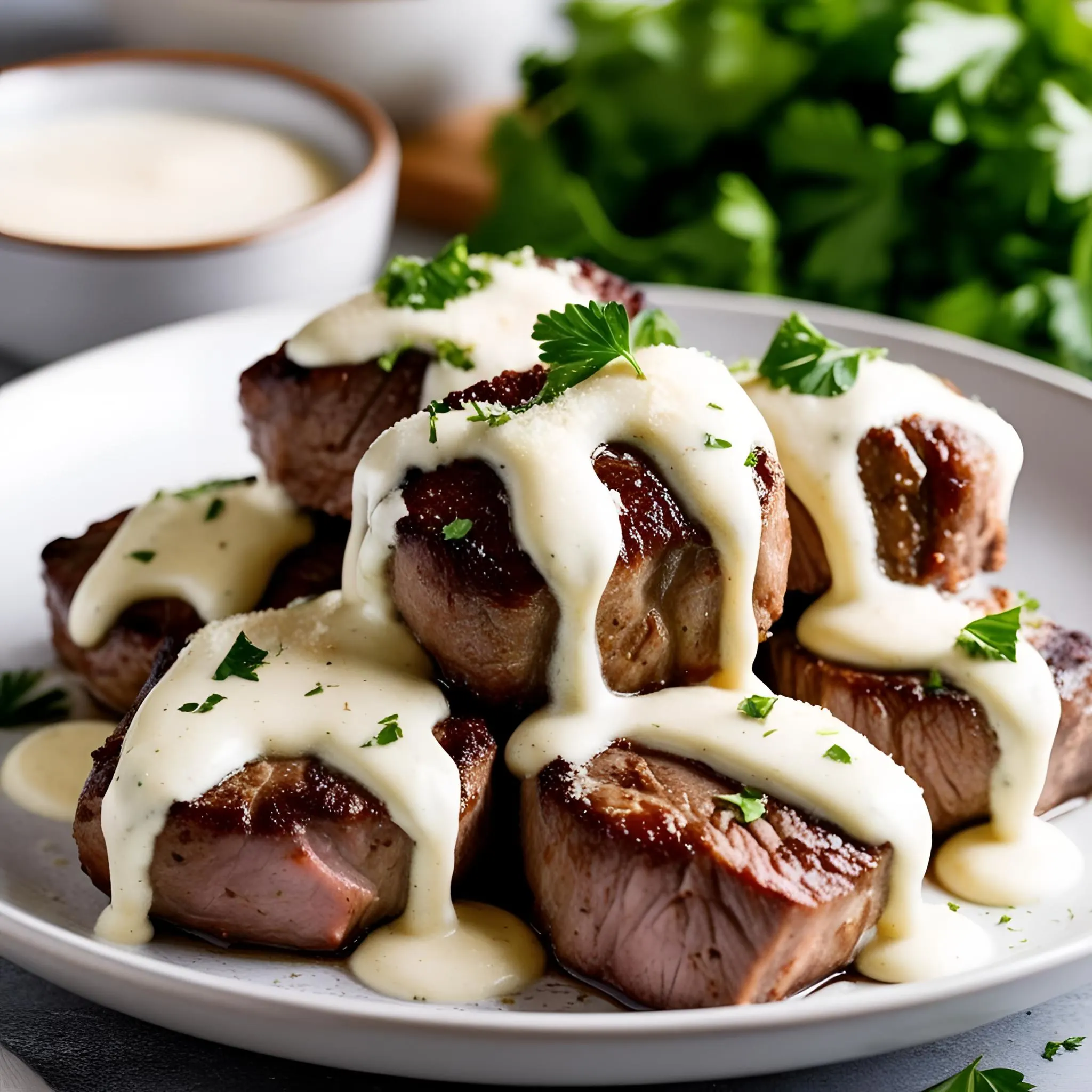 easy-garlic-butter-steak-bites-with-a-rich-parmesan-cream-sauce