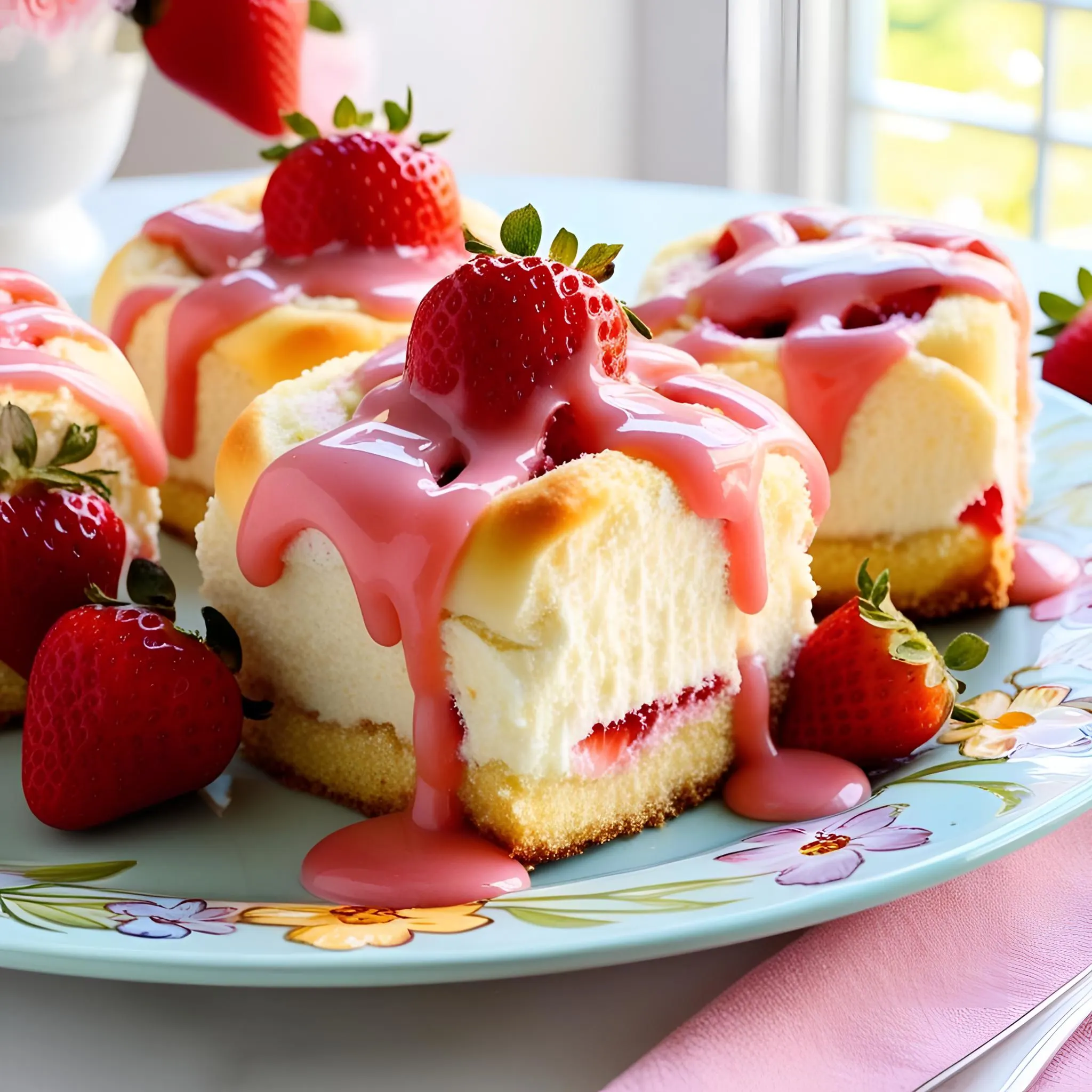 strawberry-shortcake-cheesecake-rolls
