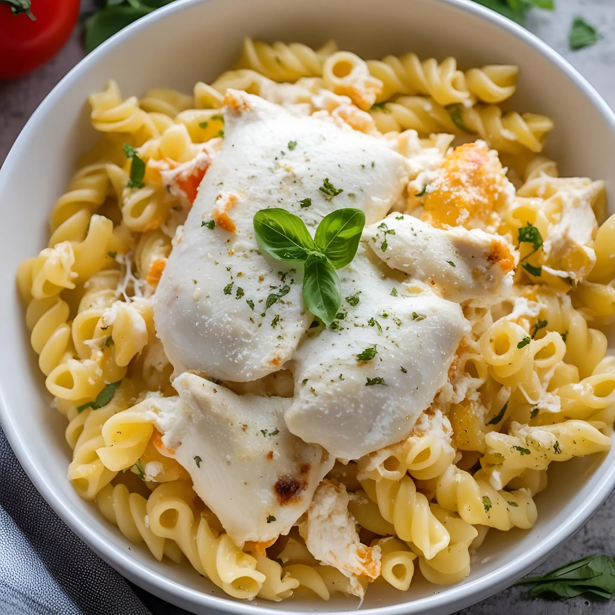 chicken-mozzarella-pasta
