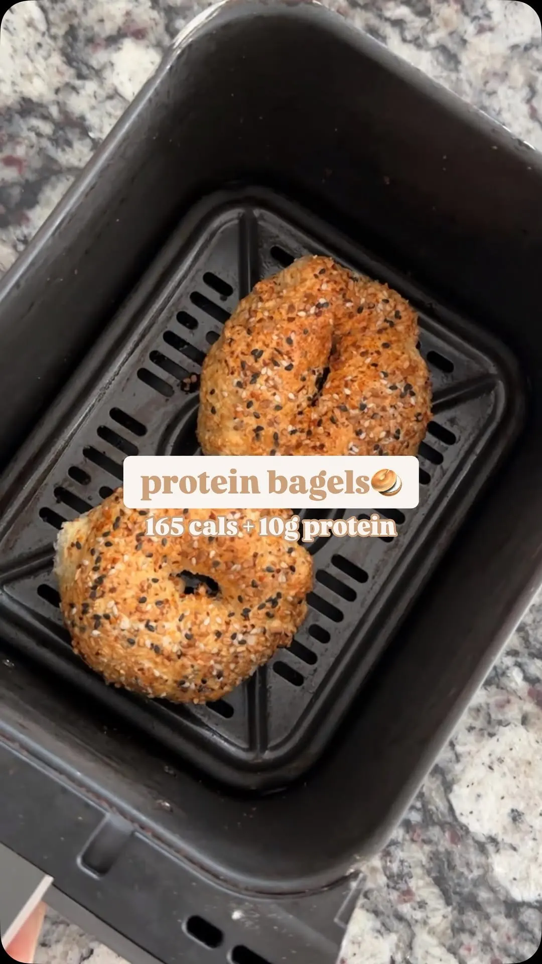 protein-bagel