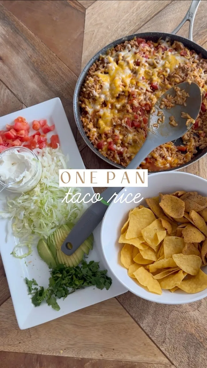one-pan-taco-rice