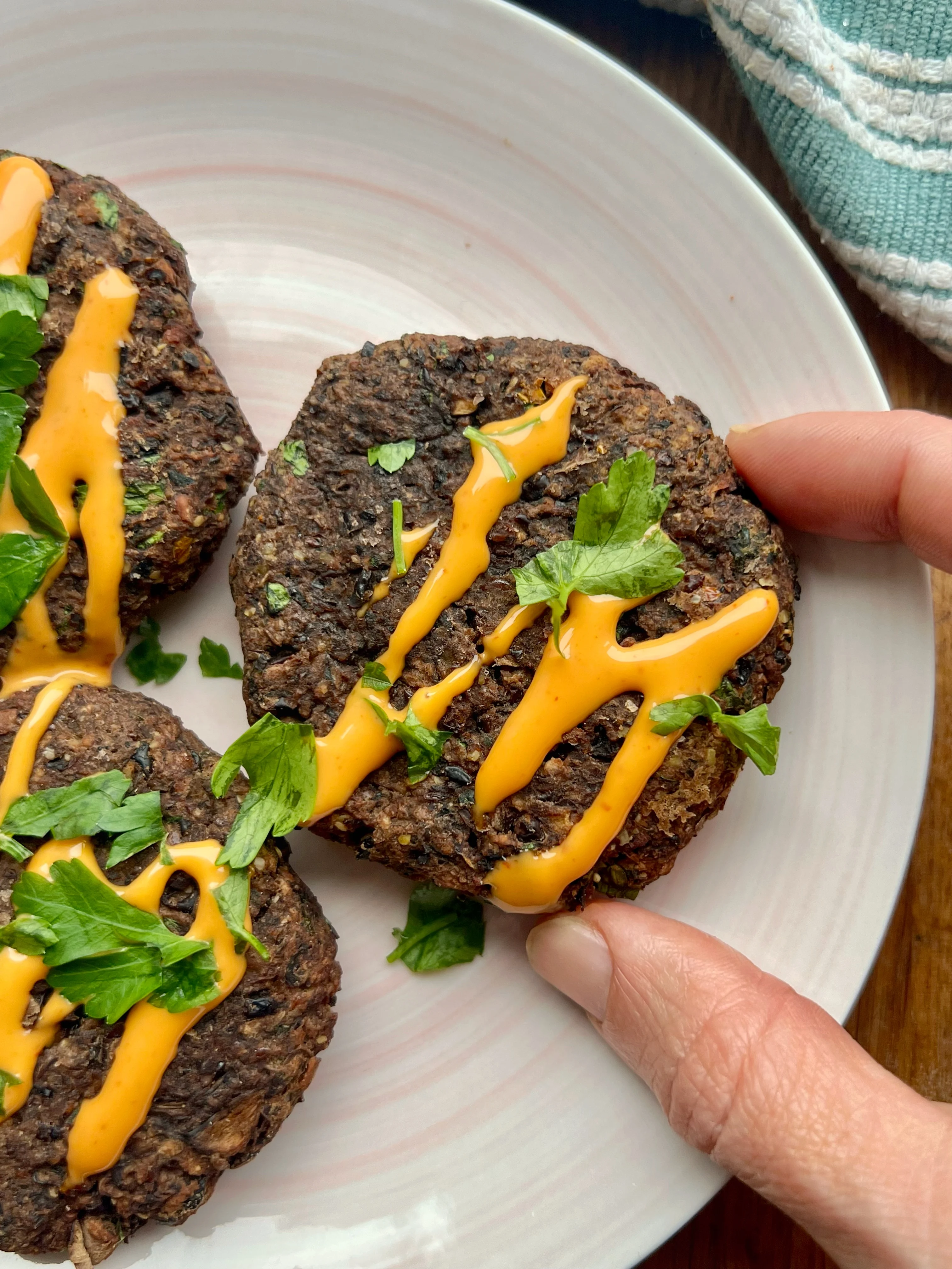mushroom-and-black-bean-burgers