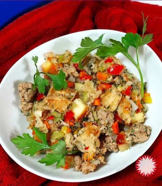 sausage-apple-stuffing