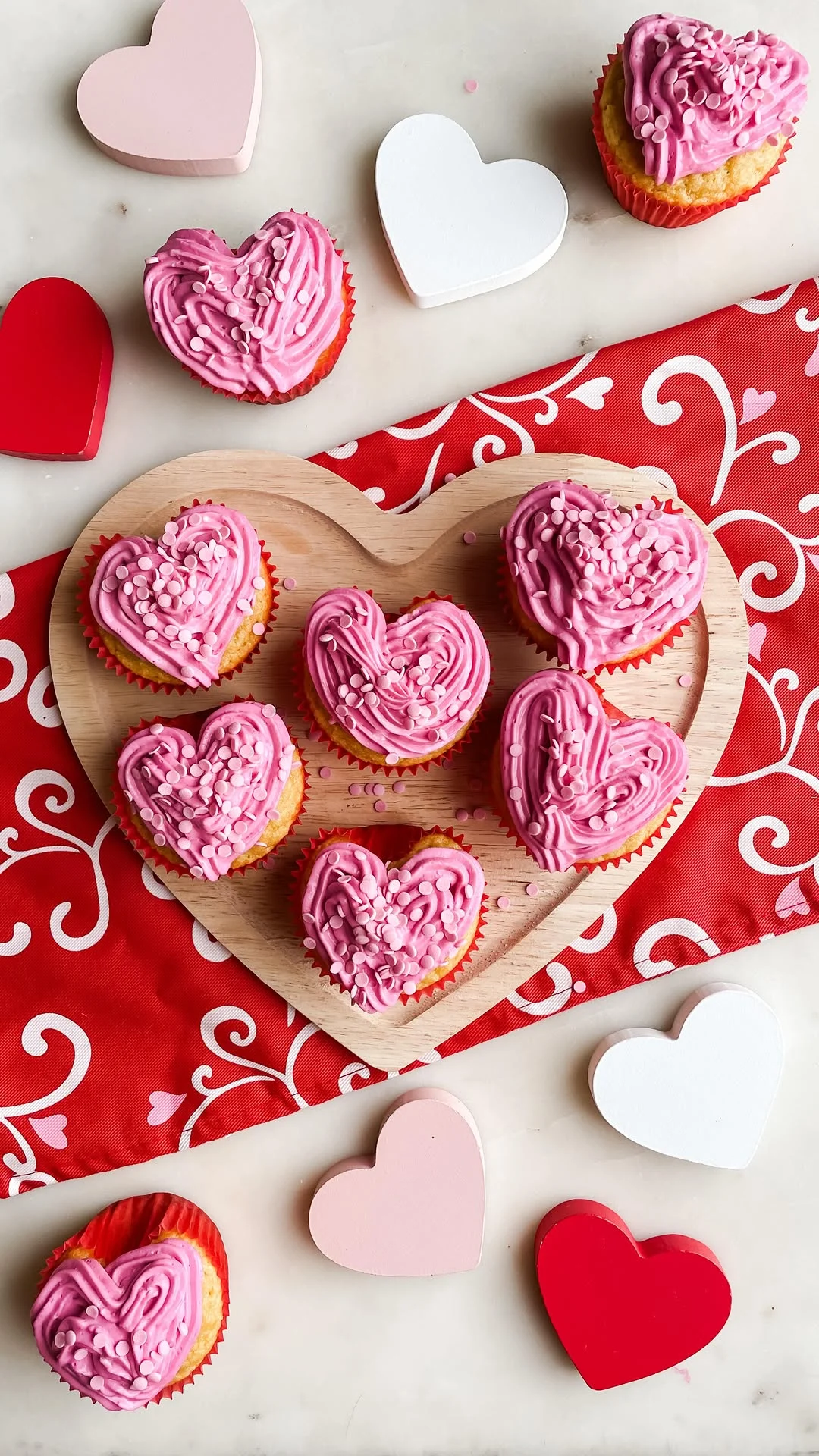 heart-shaped-cupcakes