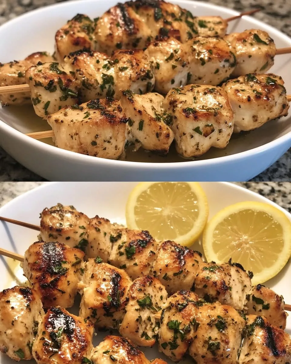 lemon-garlic-herb-chicken-skewers