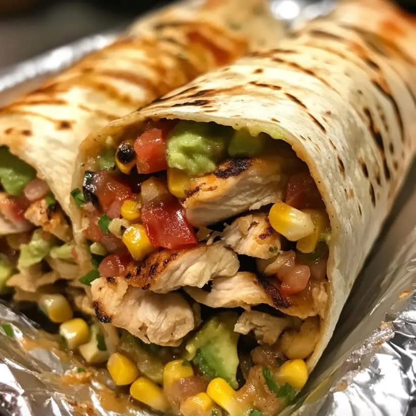 chicken-avocado-ranch-burritos-with-grilled-corn-salsa