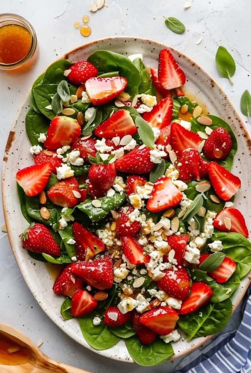 spinach-strawberry-salad
