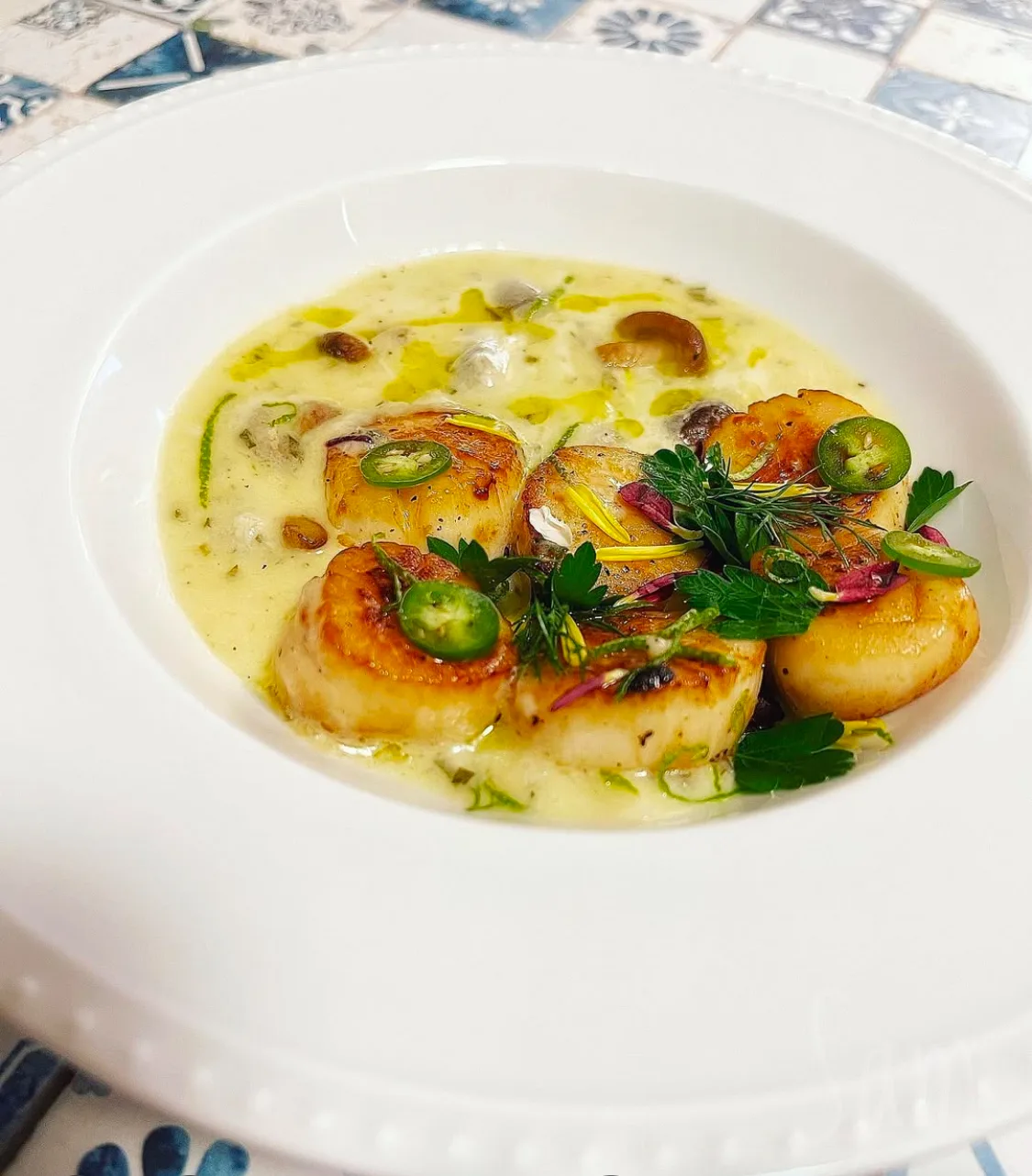 scallops-with-tarragon-sauce