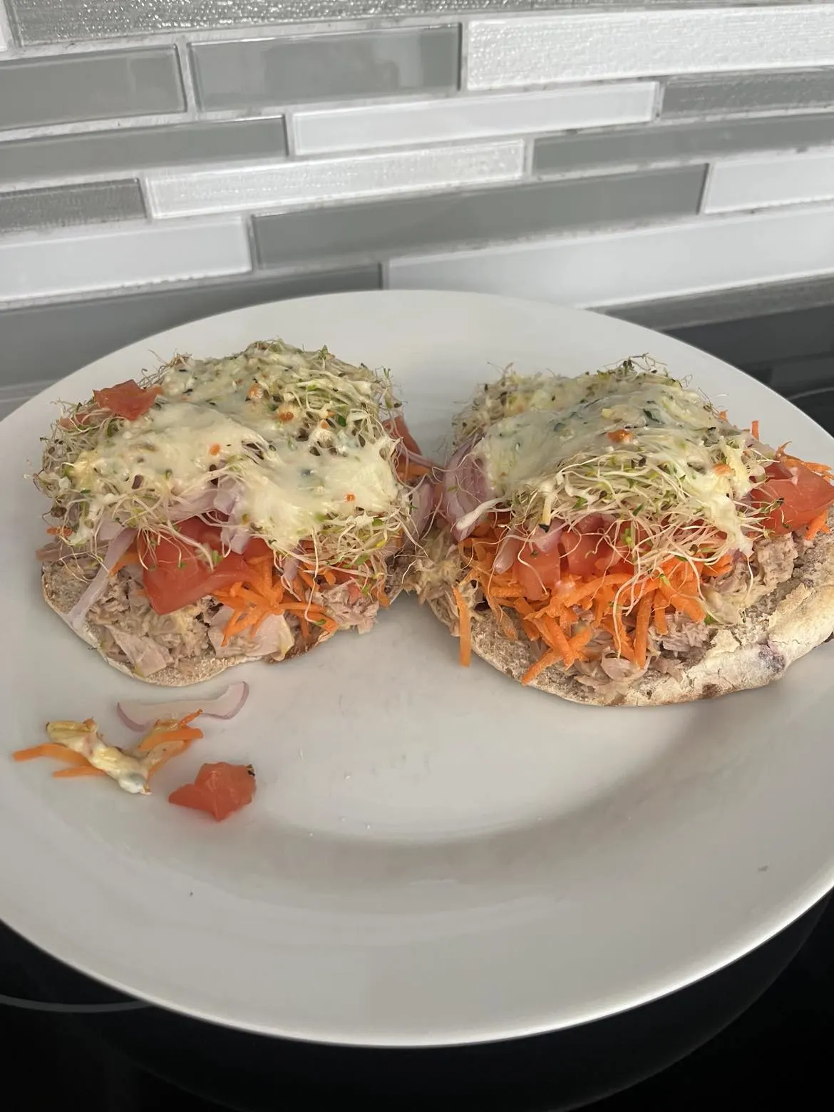 croque-thon-miel-moutarde-et-legumes